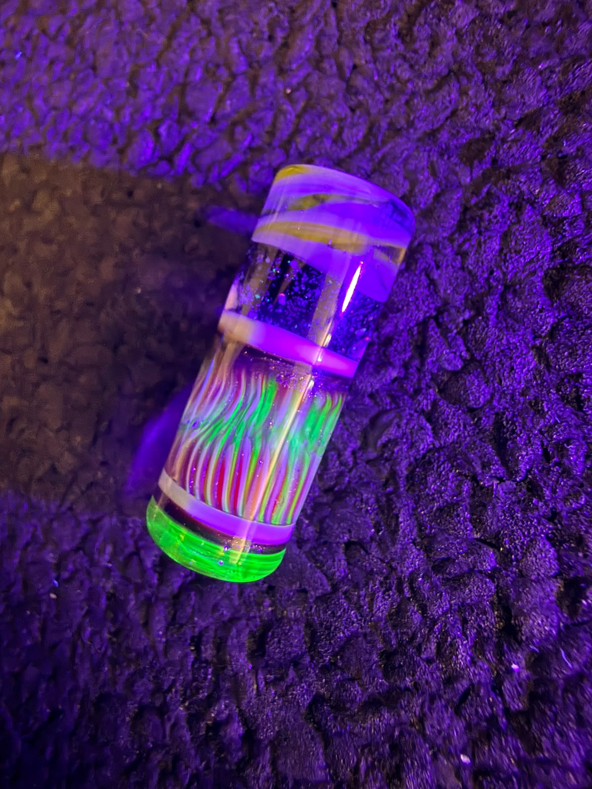 Conversion Glass Filter Tip – UV-Aktiv mit Crushed Opal