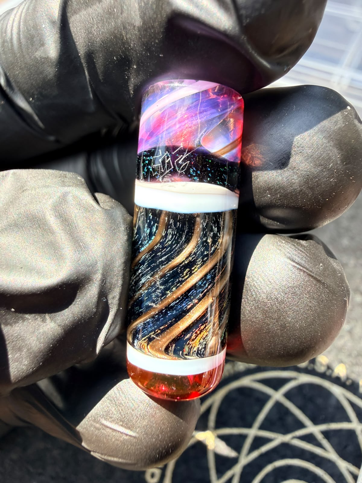 Conversion Glass Filter Tip – Rainbow Dust & UV-Aktiv