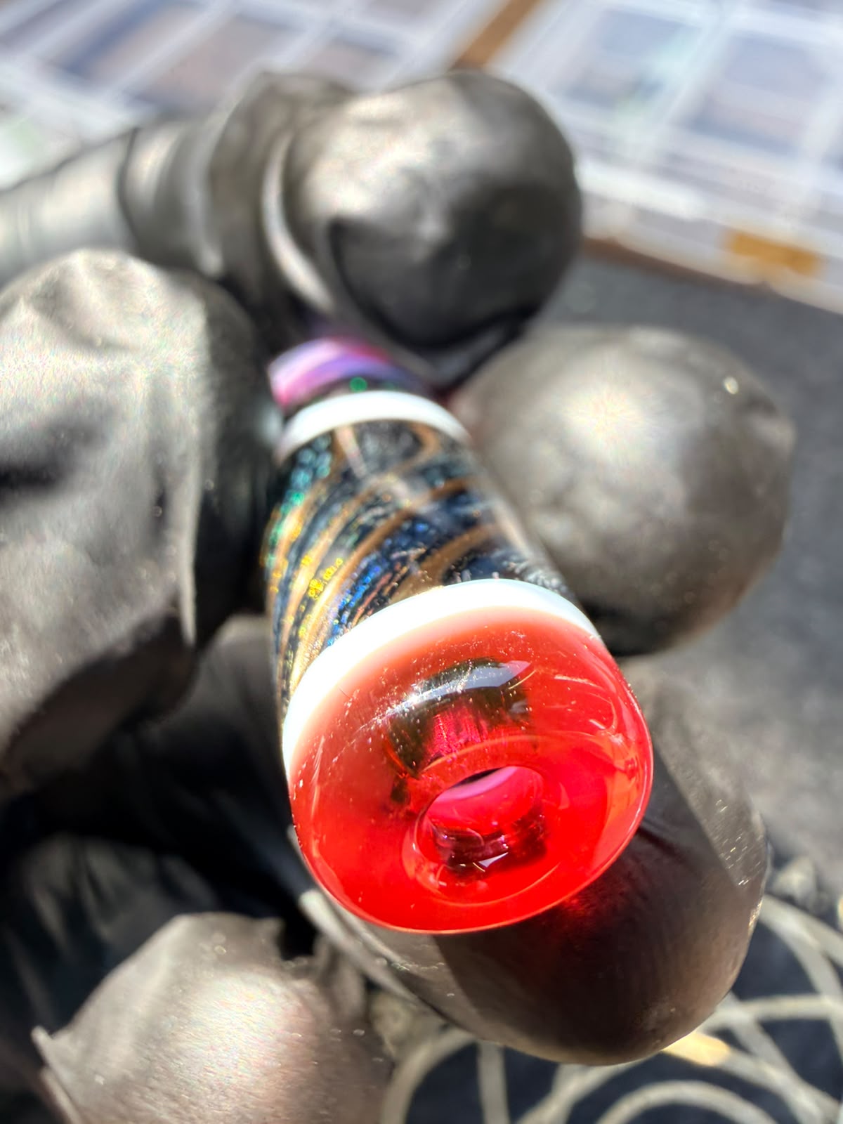 Conversion Glass Filter Tip – Rainbow Dust & UV-Aktiv