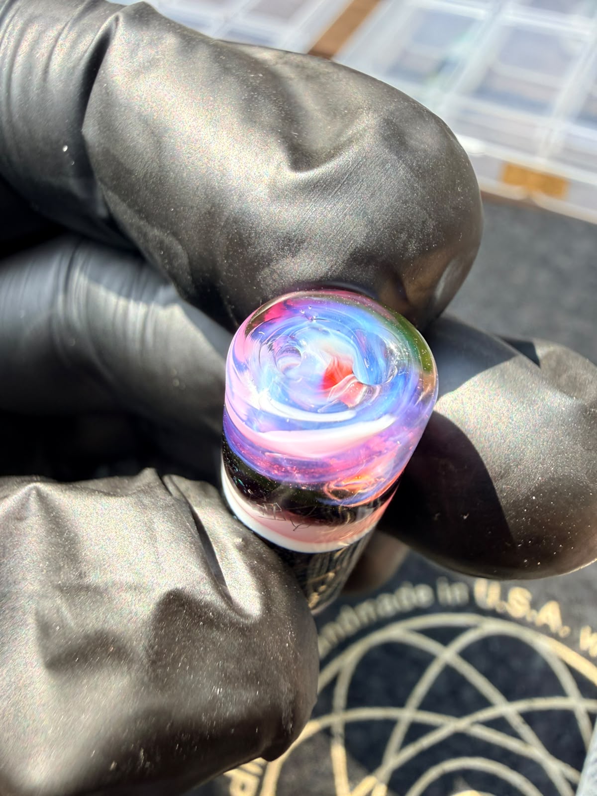 Conversion Glass Filter Tip – Rainbow Dust & UV-Aktiv