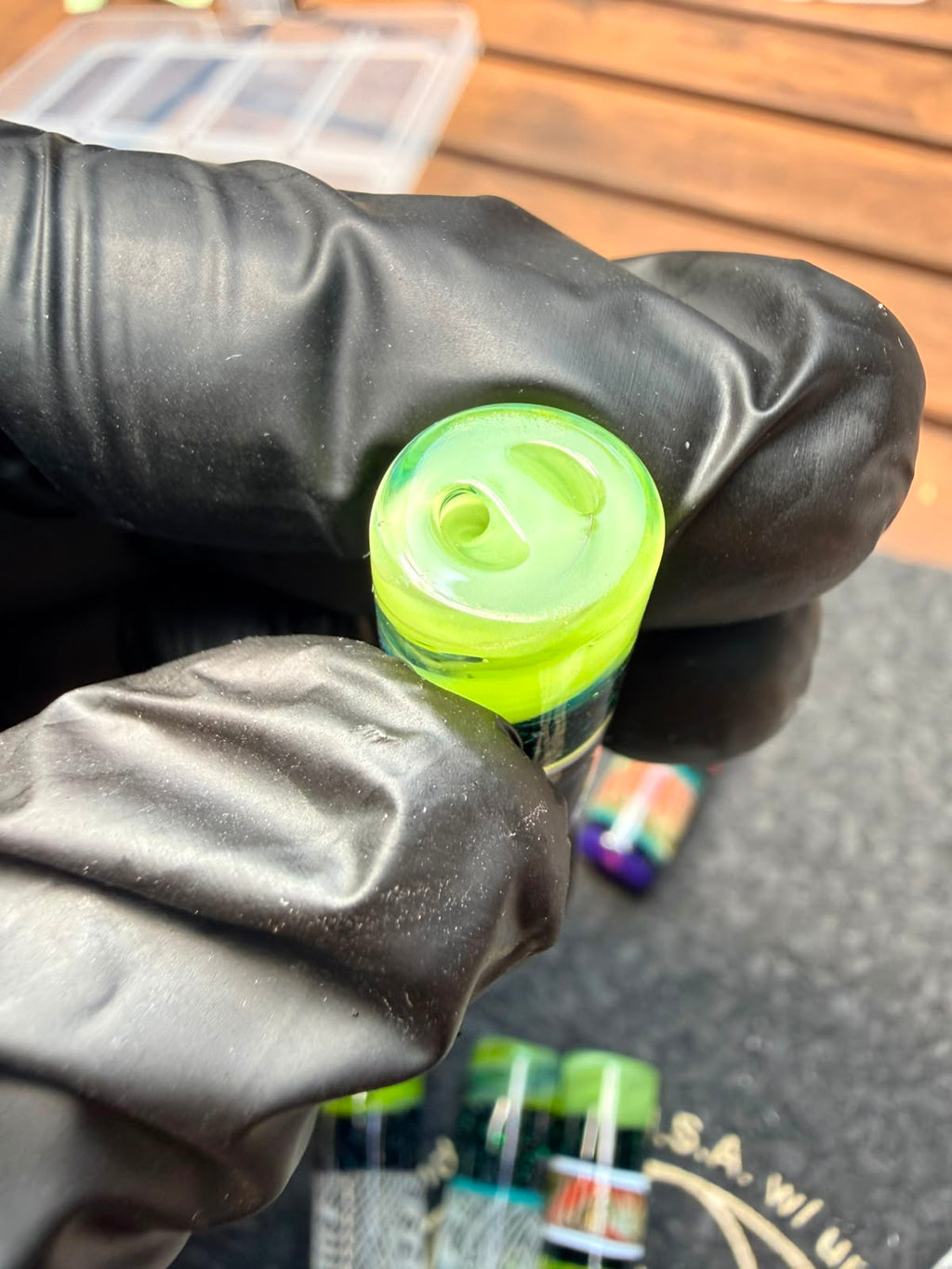 Conversion Glass Filter Tip – Rainbow Dust & UV-Aktiv