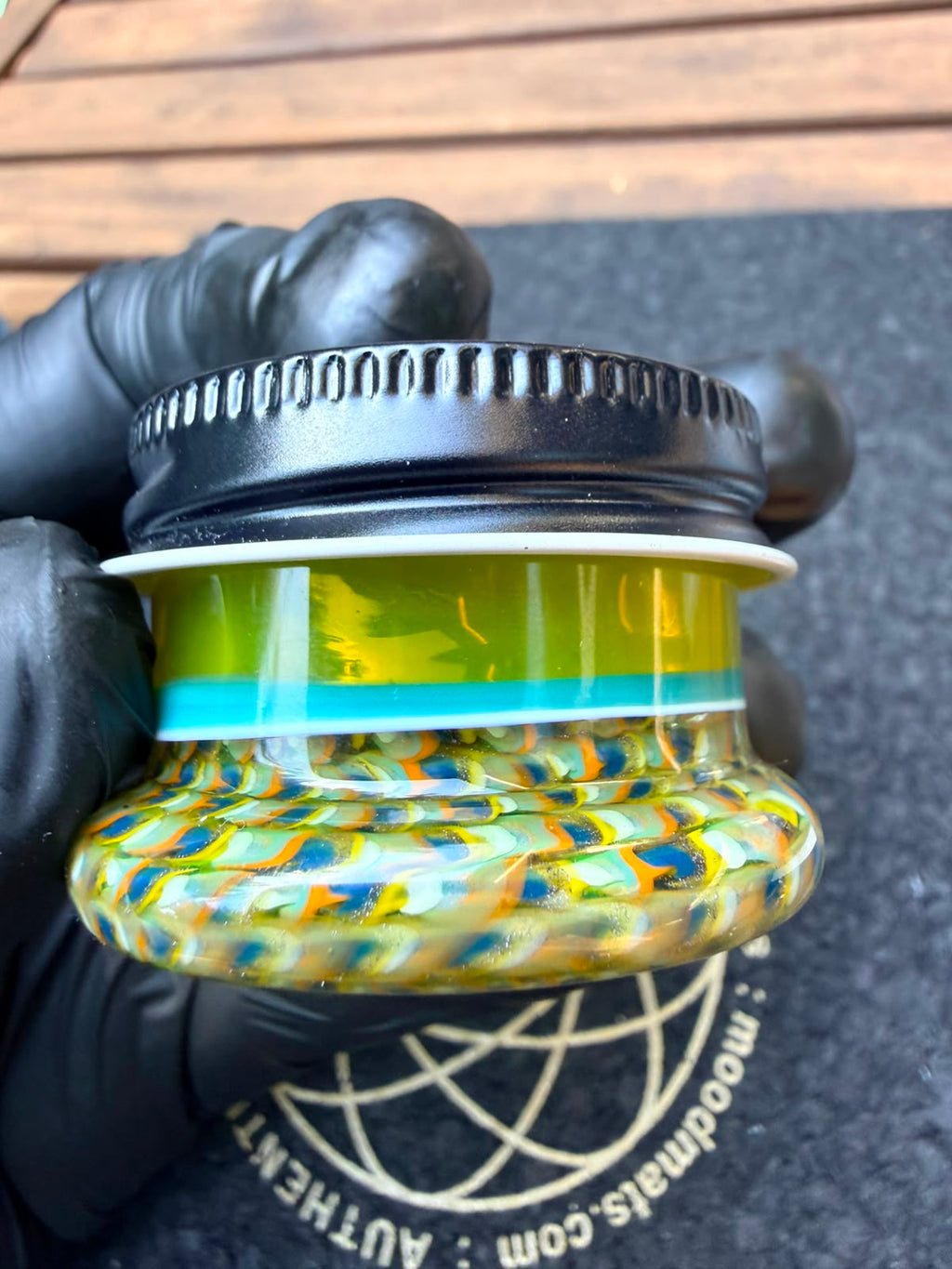 Conversion Glass Rosin Jar – UV Reactive