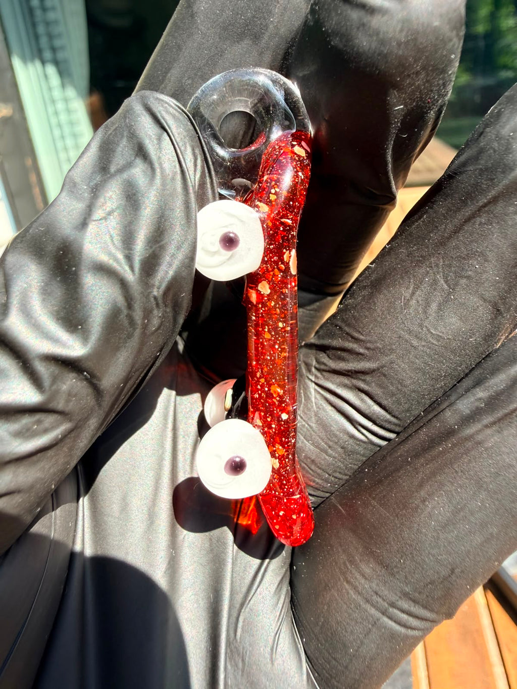 The Shackk Glass Skateboard Pendant – Sparkling Edition