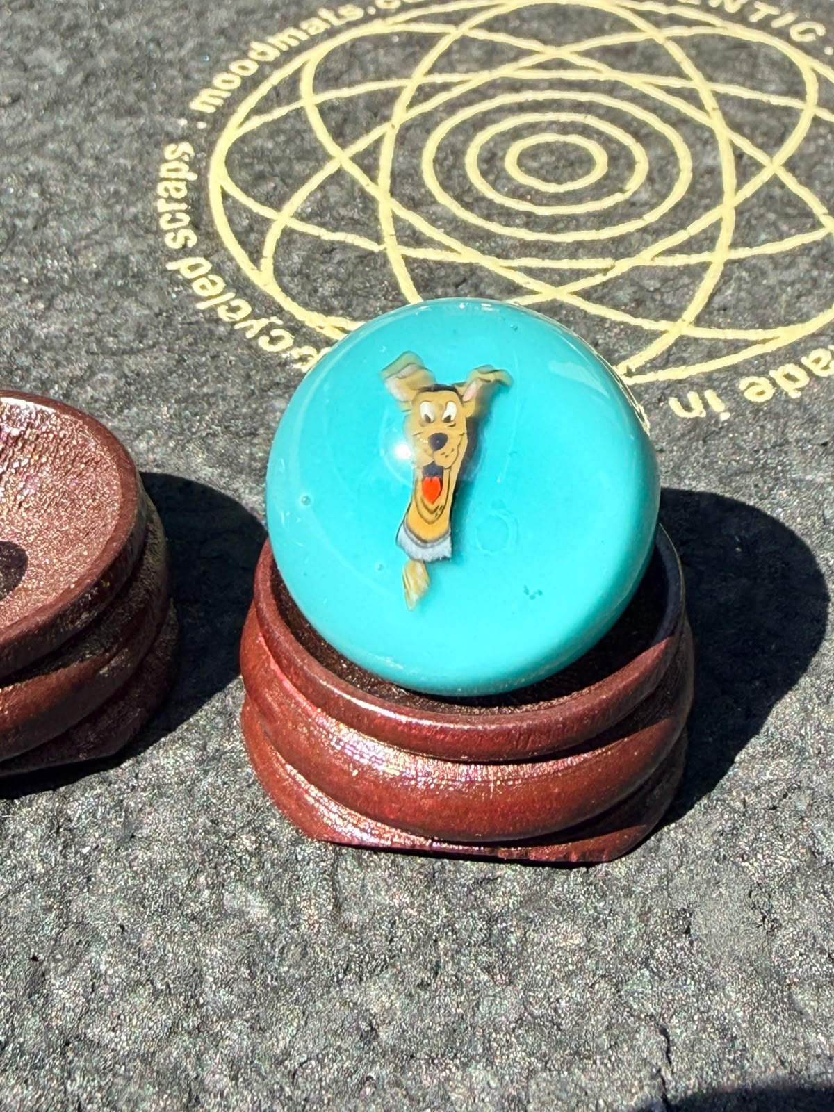 Steve H – Tower Top Marble with Scooby-Doo & Pearl (23 mm / 6 mm)