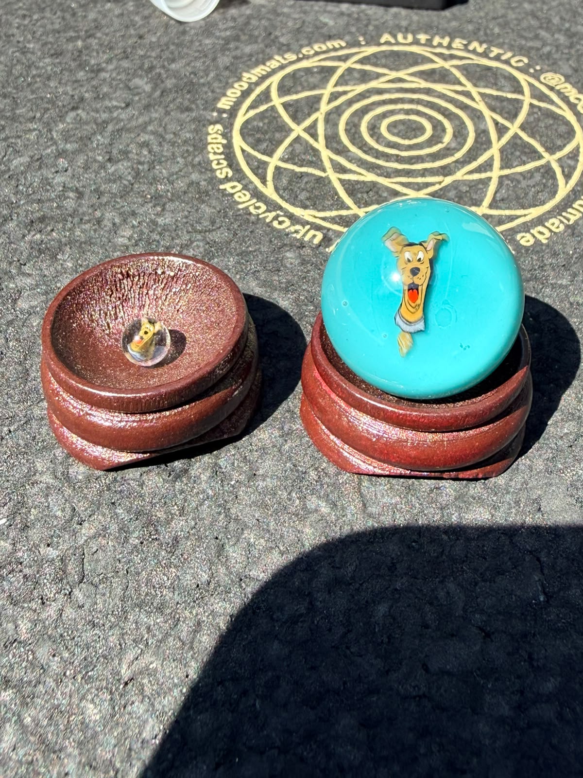 Steve H – Tower Top Marble with Scooby-Doo & Pearl (23 mm / 6 mm)