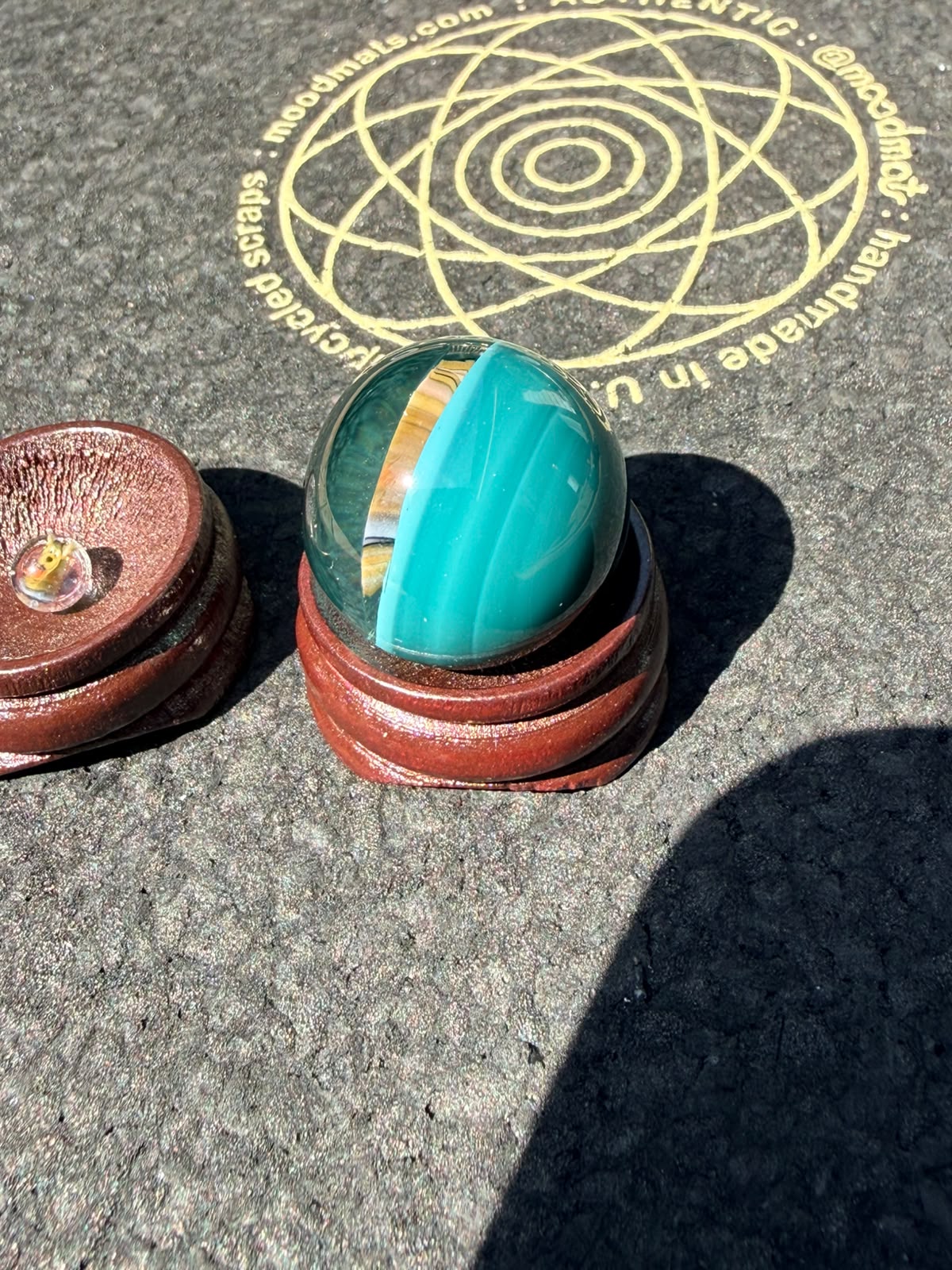 Steve H – Tower Top Marble with Scooby-Doo & Pearl (23 mm / 6 mm)