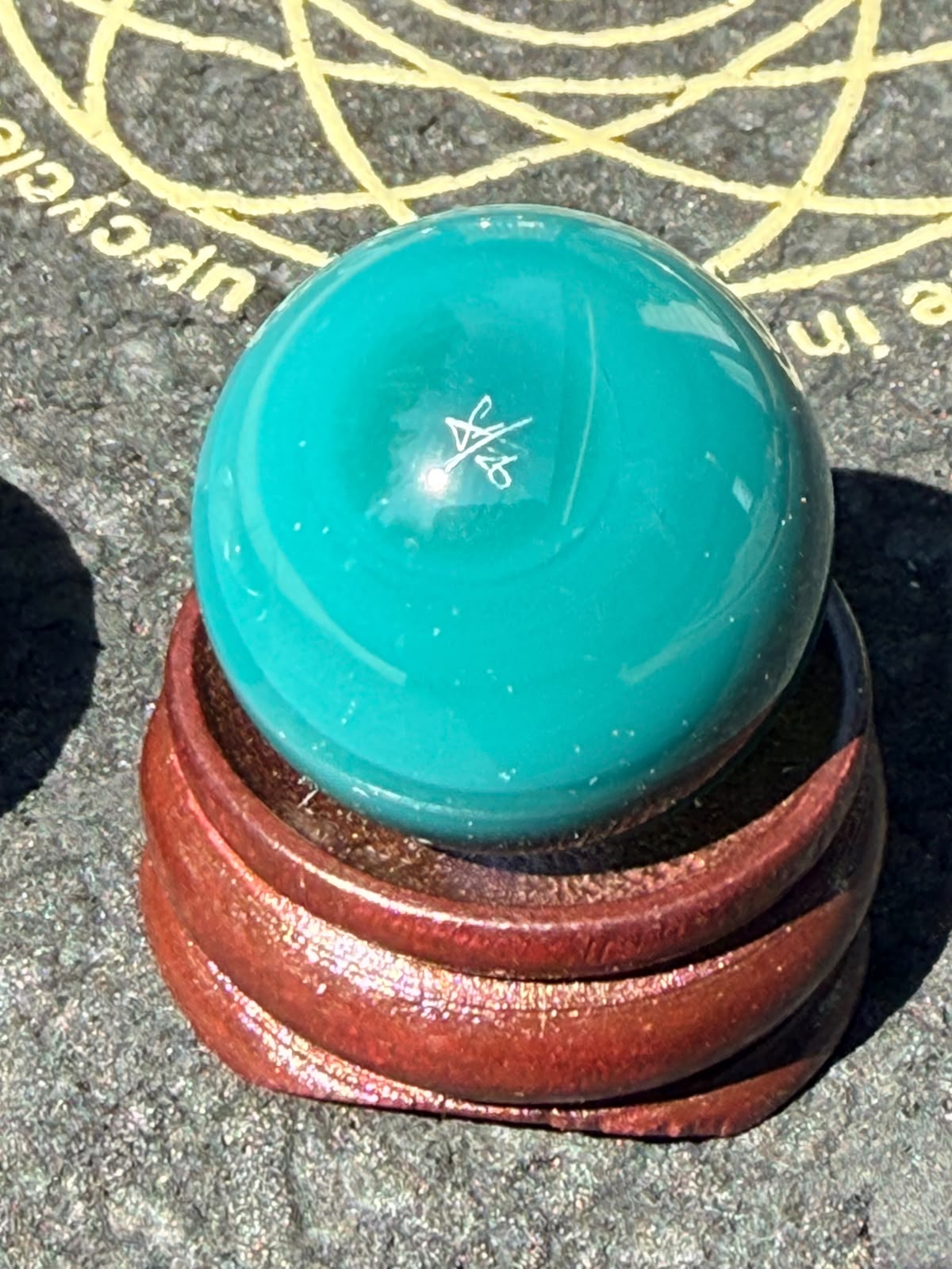 Steve H – Tower Top Marble with Scooby-Doo & Pearl (23 mm / 6 mm)