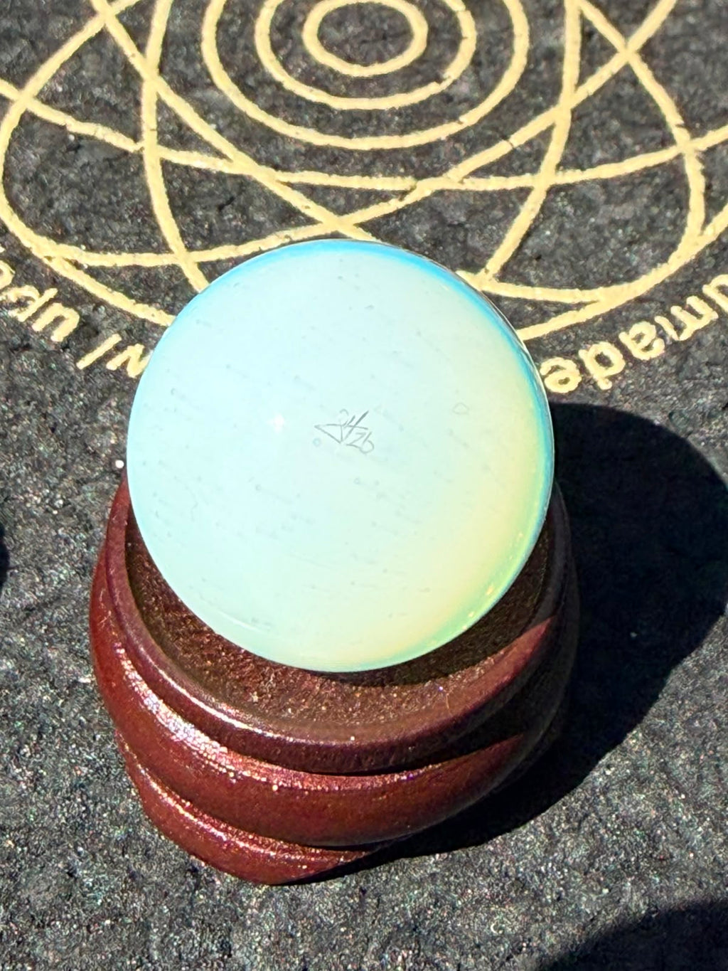 Steve H - Tower Top Marble with Wu-Tang & Pearl (Yellow, 23 mm / 6 mm)