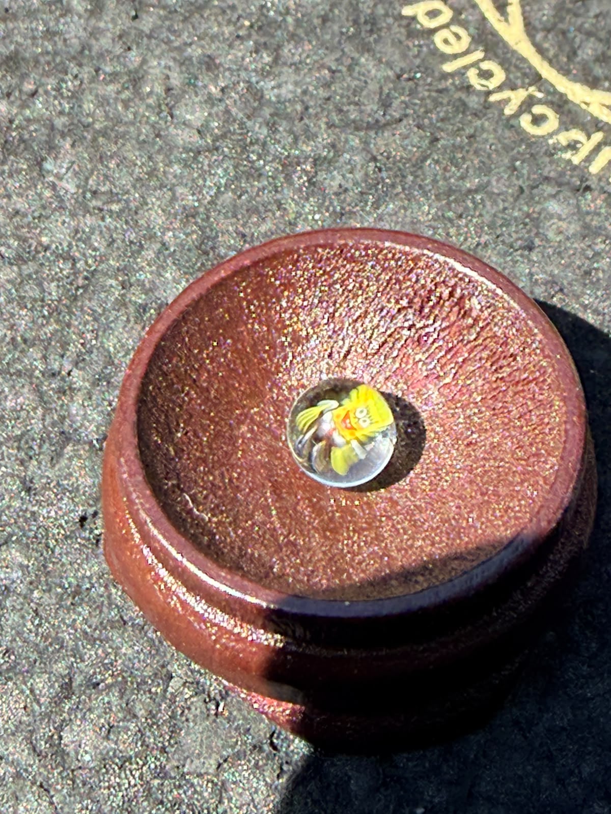 Steve H - Tower Top Marble with SpongeBob & Pearl (Blue/Light Purple, 23 mm / 6 mm)
