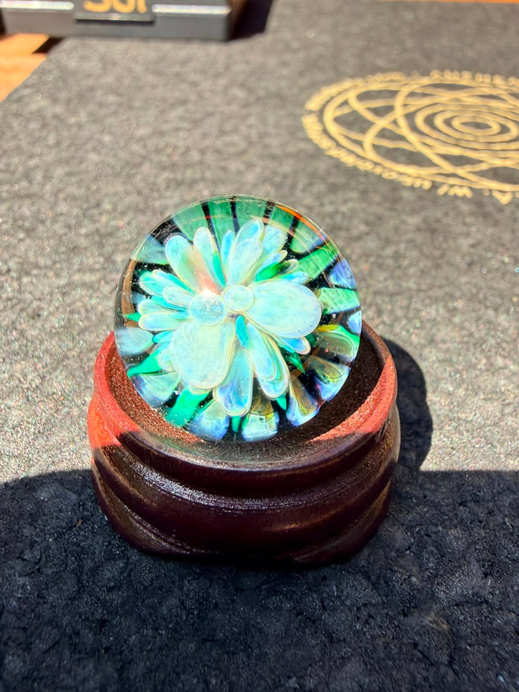 Shackk Glass - Tower Top / Marble