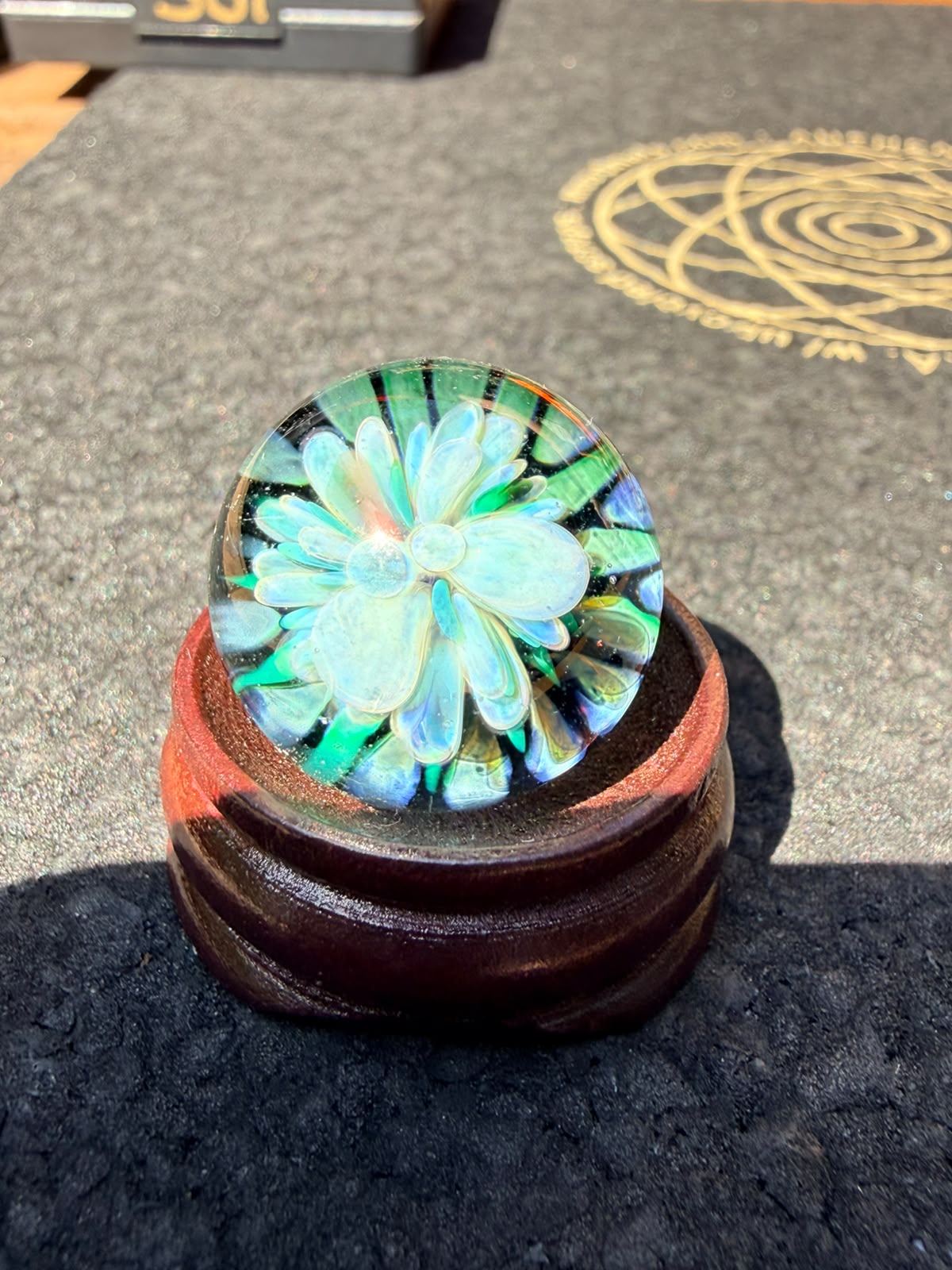 Shackk Glass - Tower Top / Marble