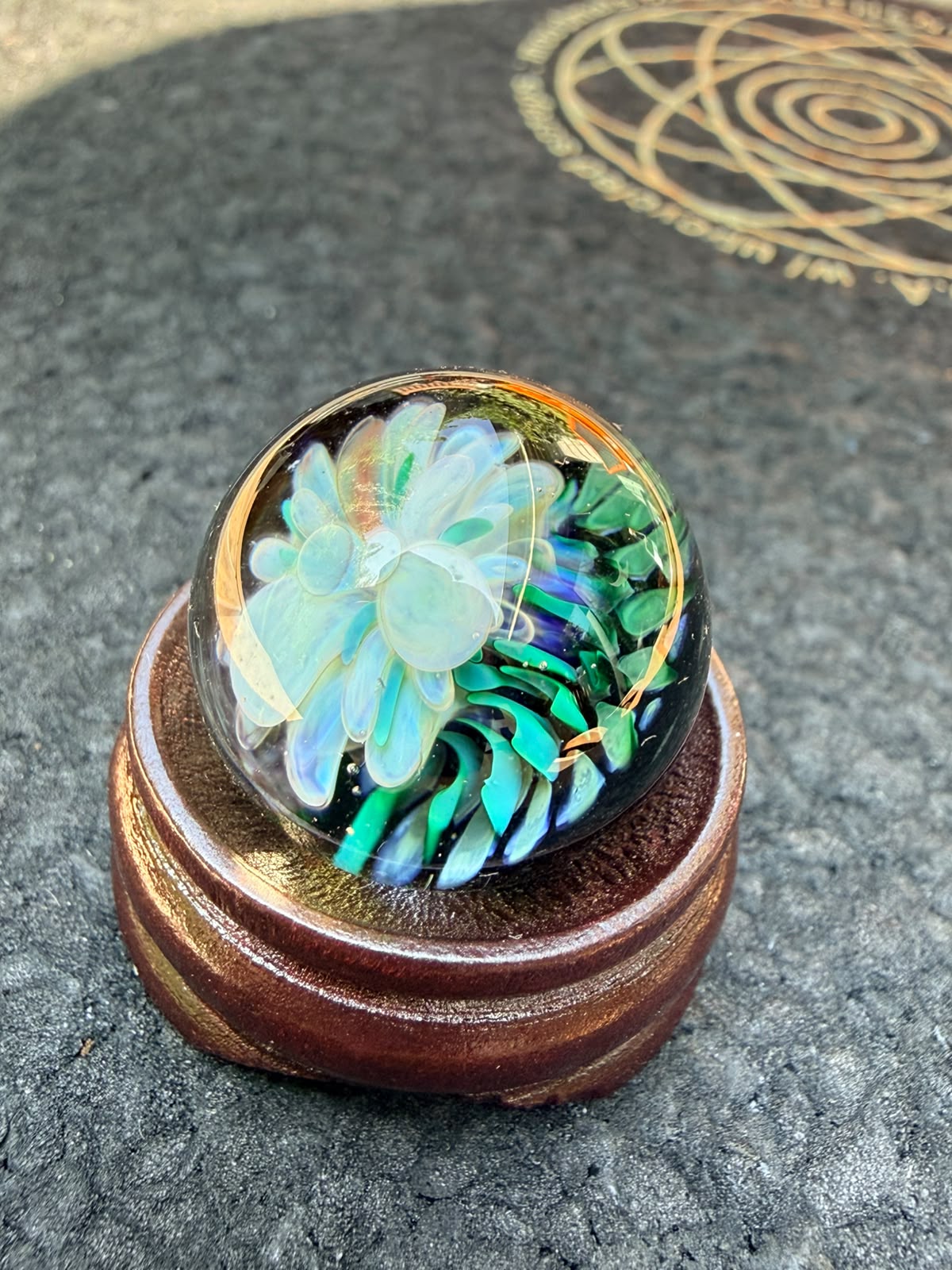 Shackk Glass - Tower Top / Marble