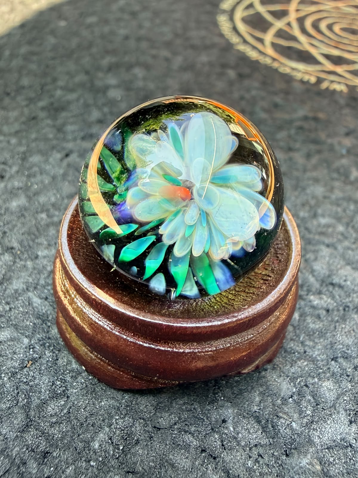 Shackk Glass - Tower Top / Marble