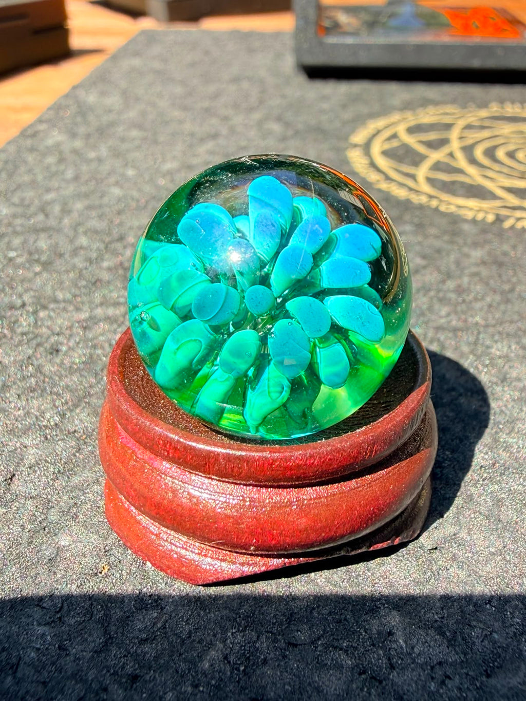Shackk Glass - Tower Top / Marble