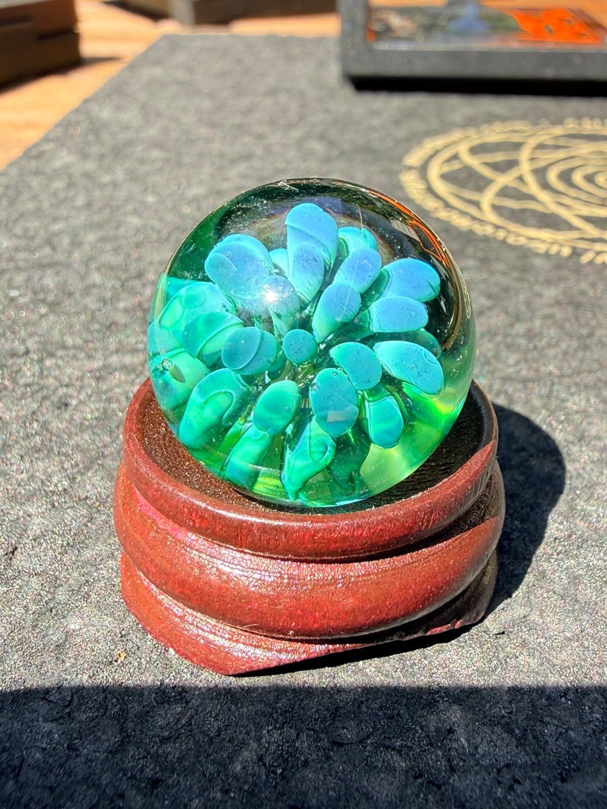 Shackk Glass - Tower Top / Marble