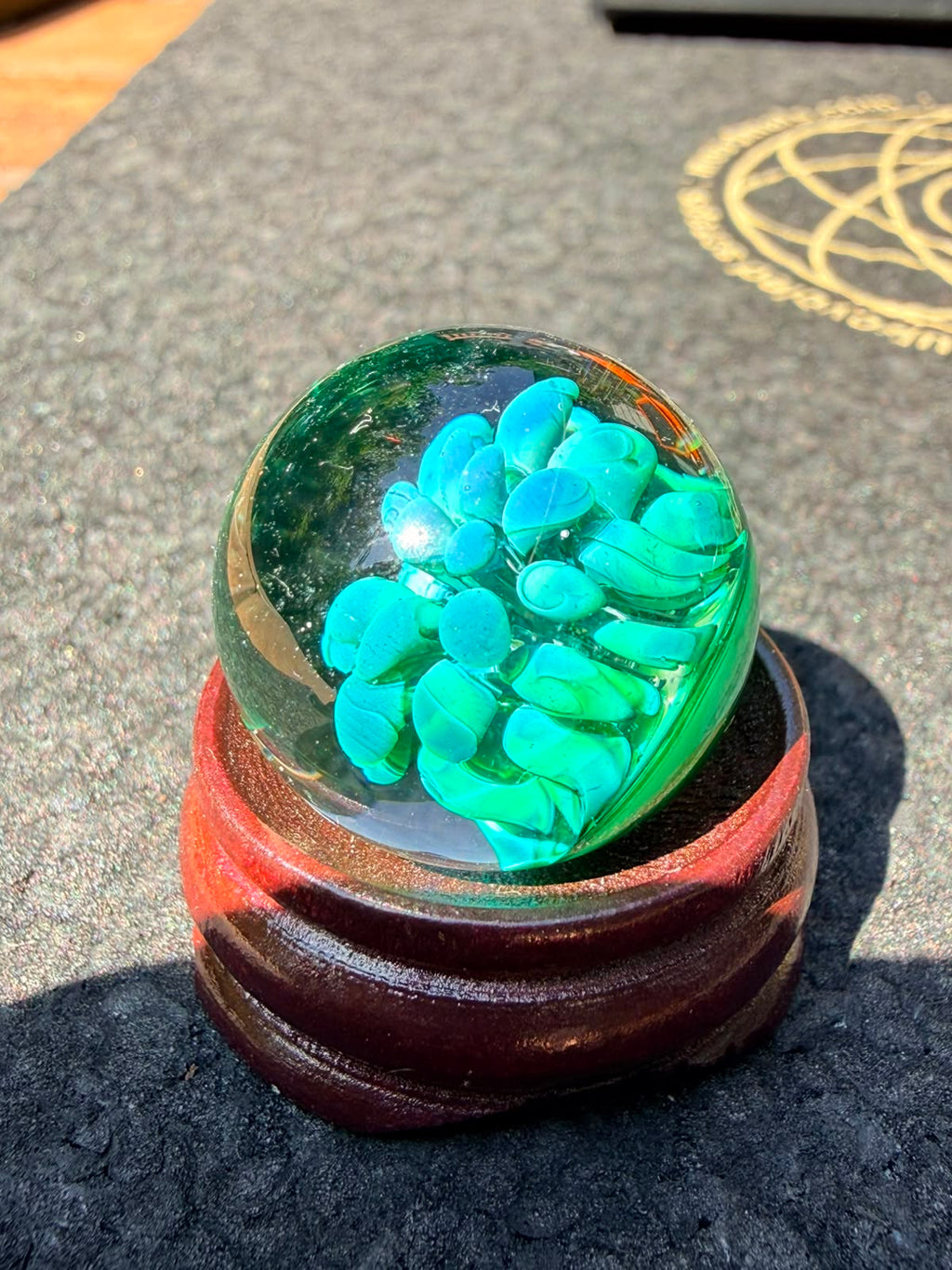 Shackk Glass - Tower Top / Marble