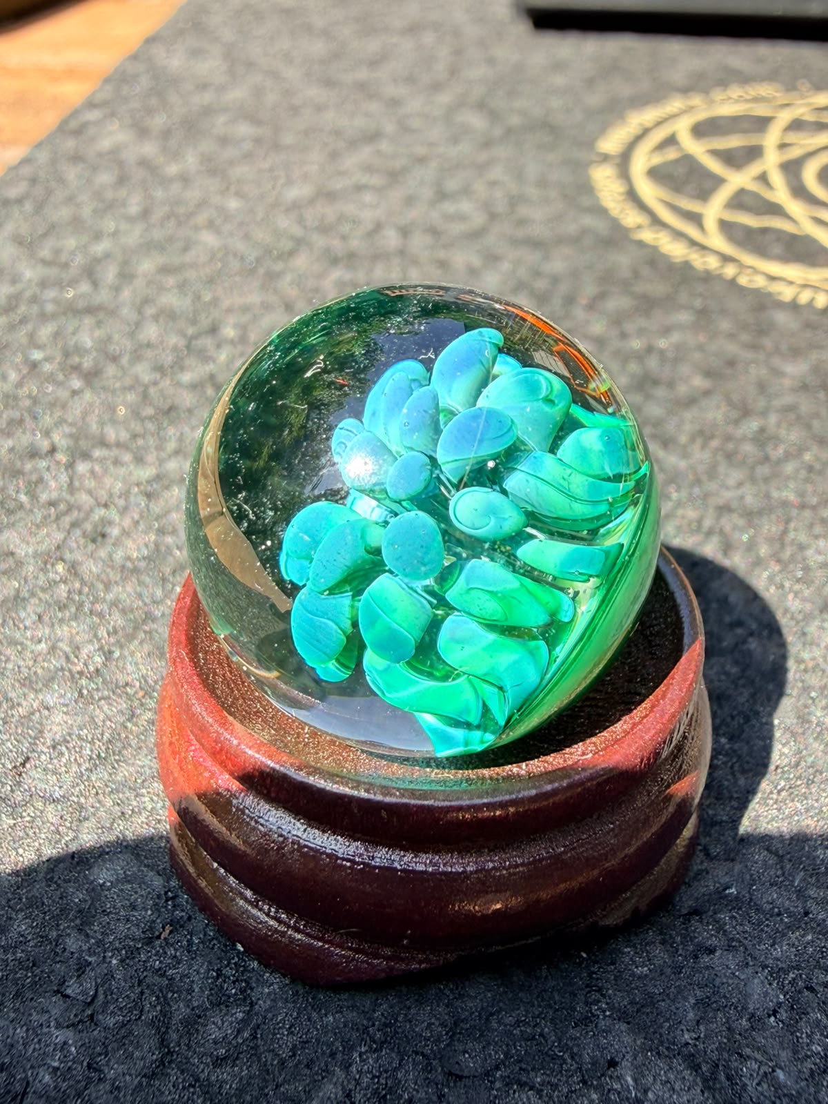 Shackk Glass - Tower Top / Marble