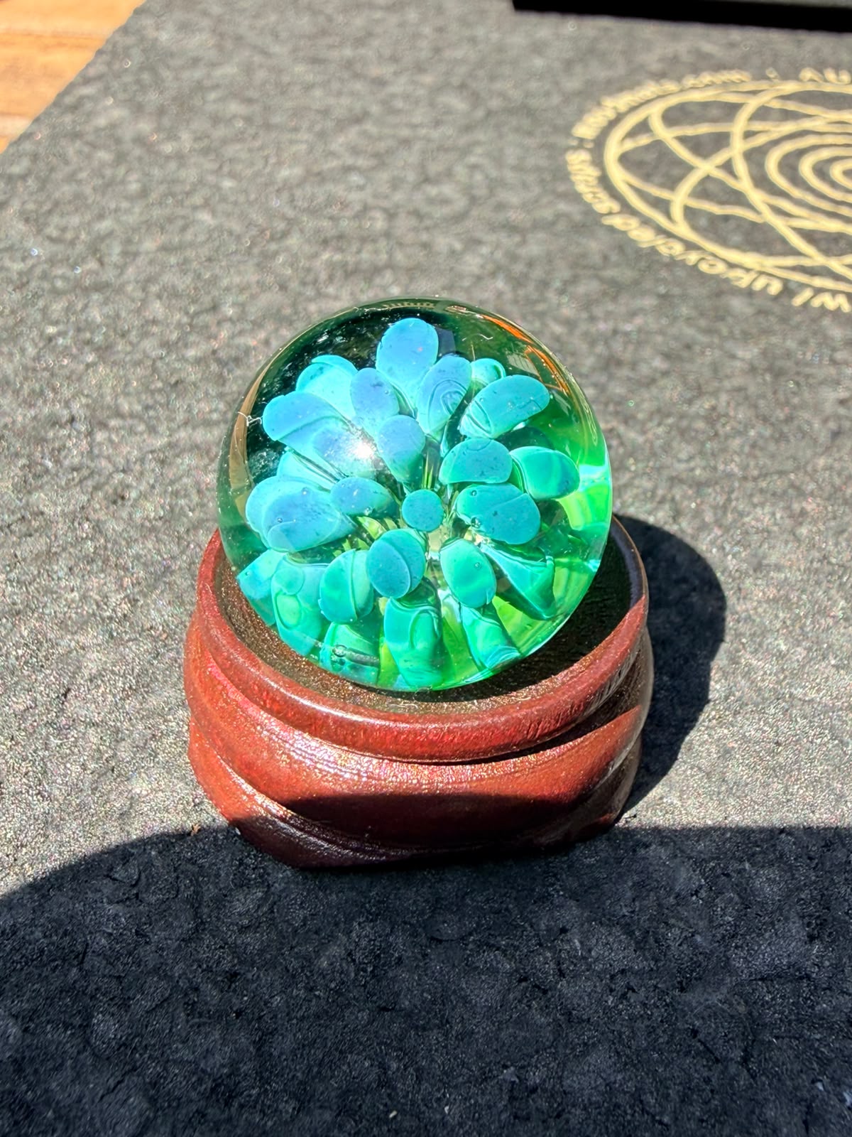Shackk Glass - Tower Top / Marble