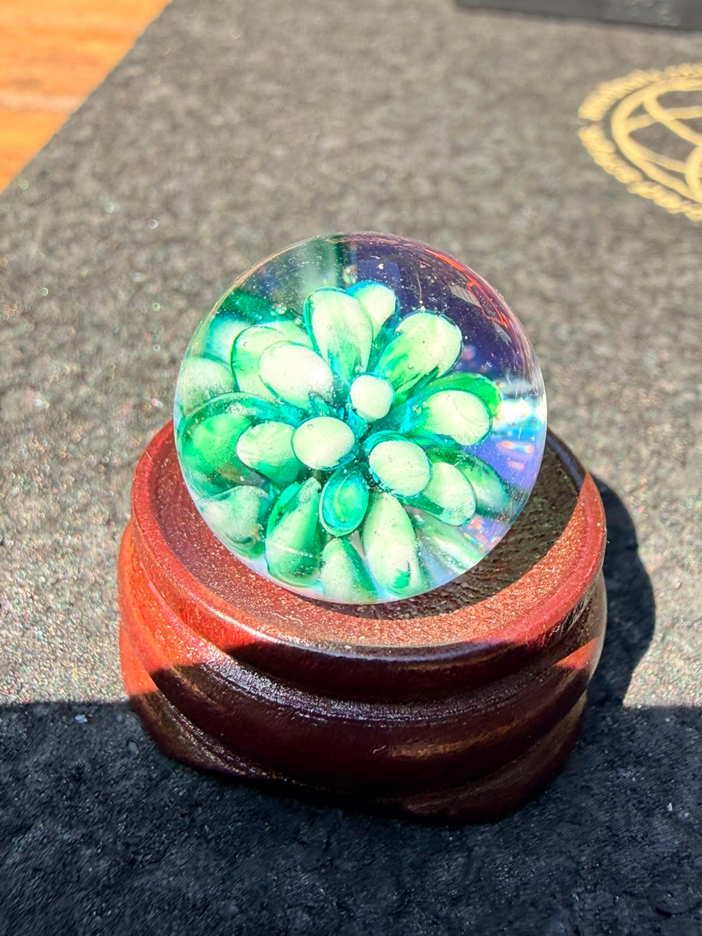 Shackk Glass - Tower Top / Marble