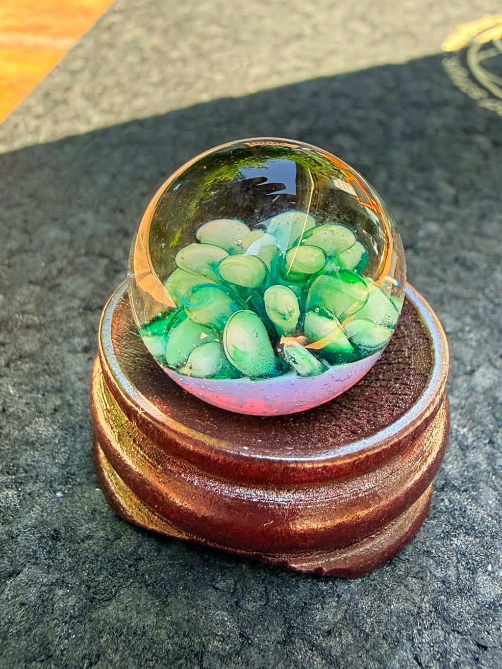 Shackk Glass - Tower Top / Marble
