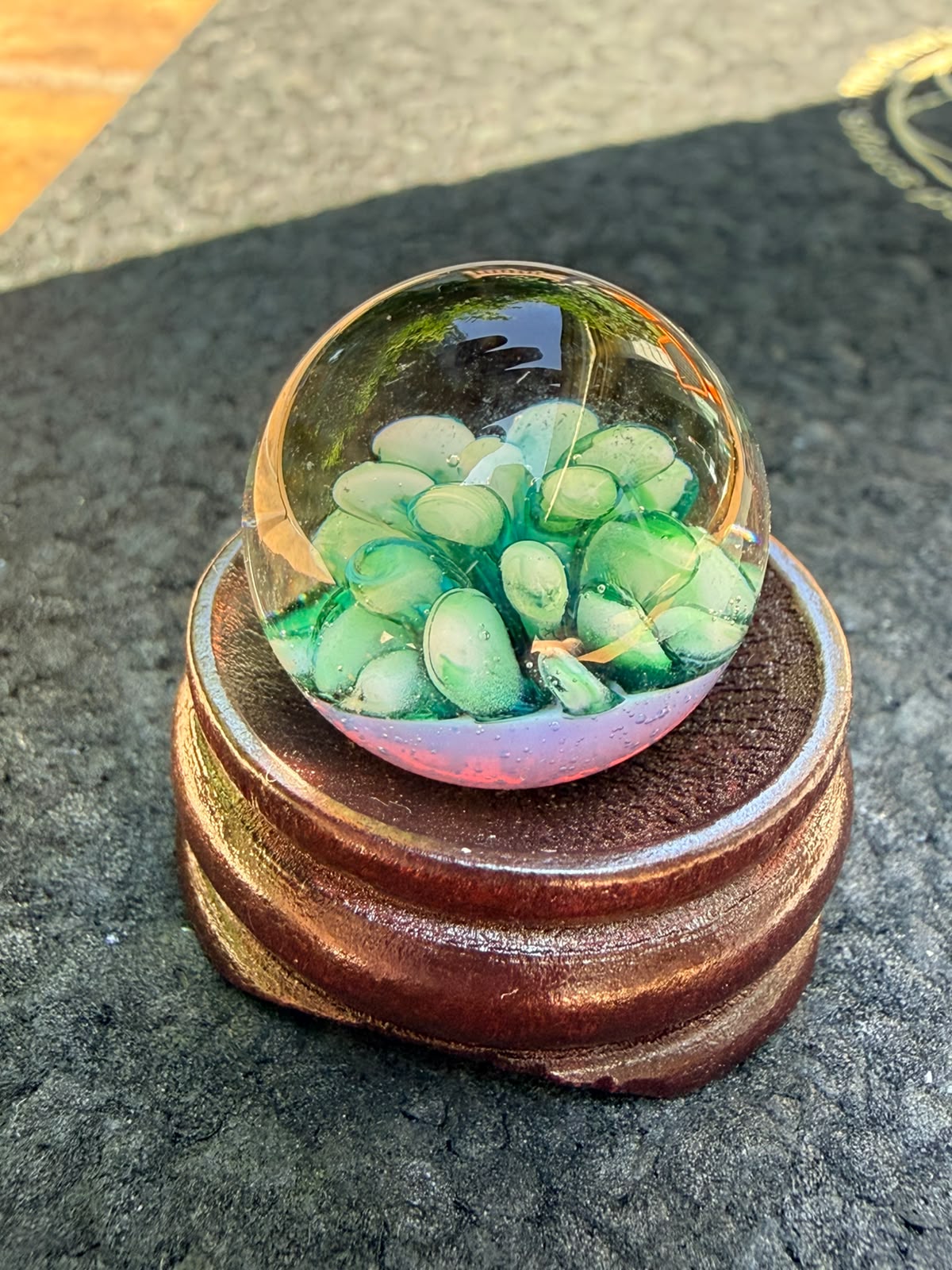 Shackk Glass - Tower Top / Marble