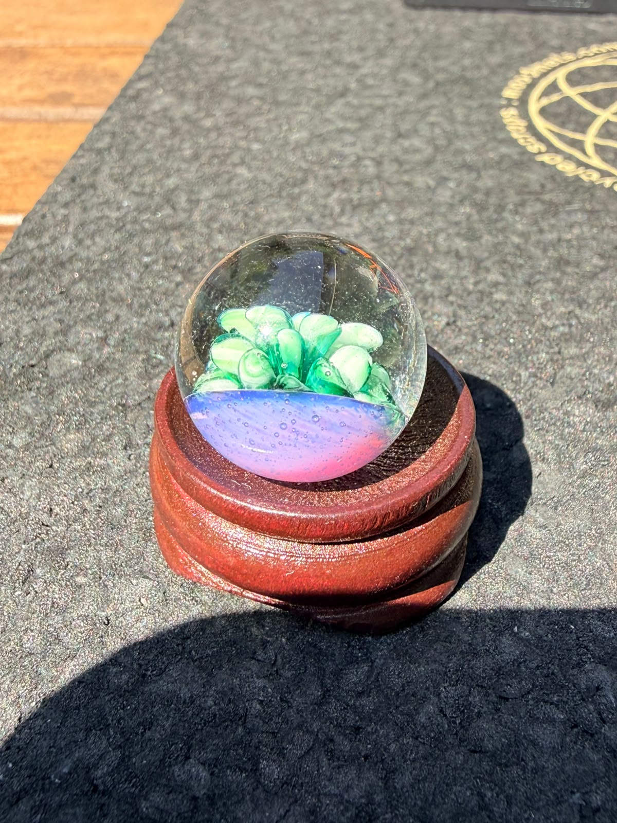 Shackk Glass - Tower Top / Marble