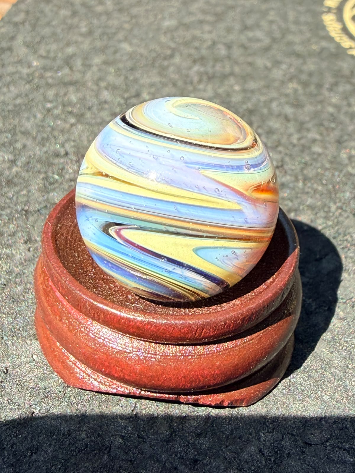 Shackk Glass - Tower Top / Marble
