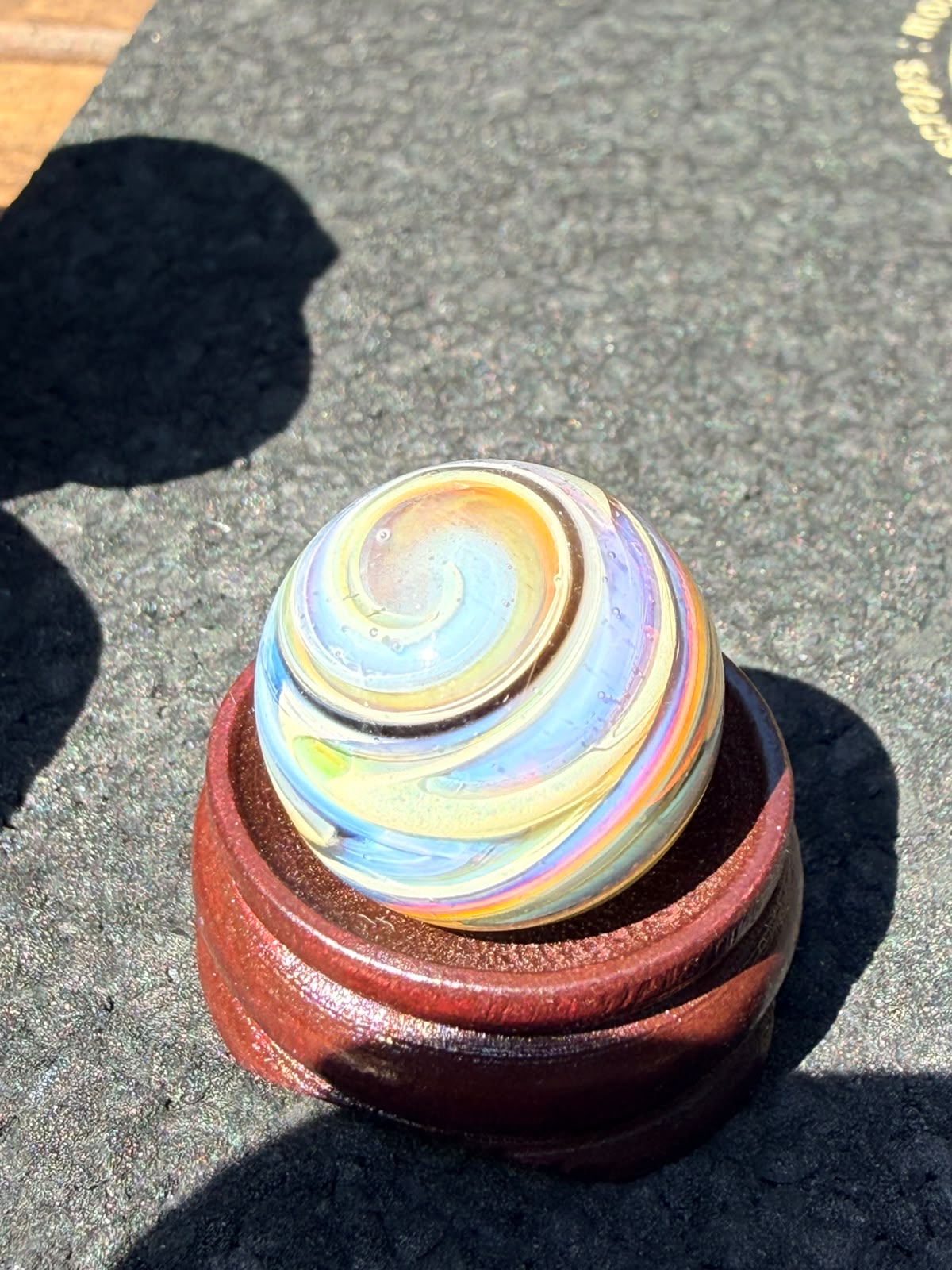 Shackk Glass - Tower Top / Marble