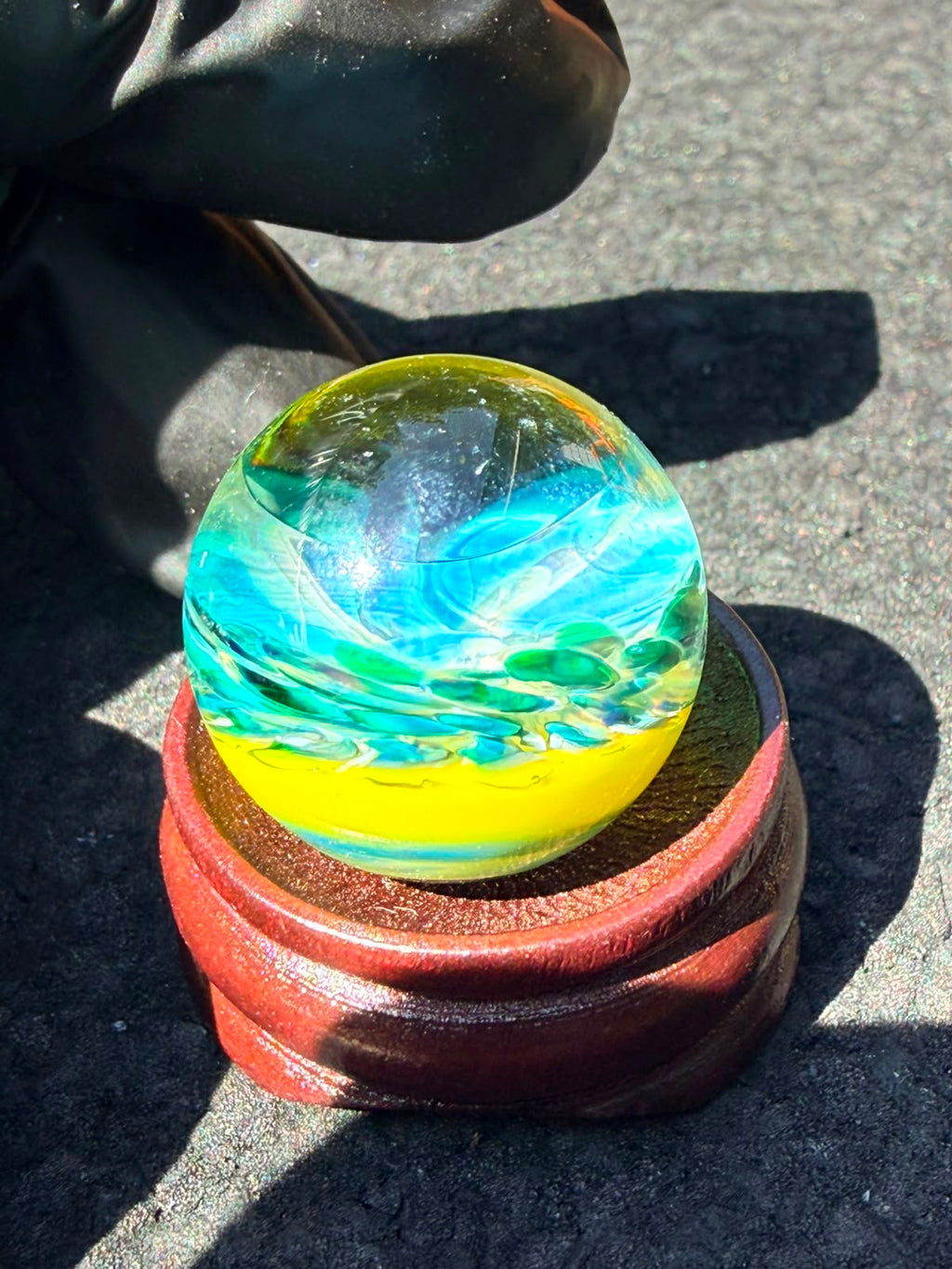 Shackk Glass - Tower Top / Marble