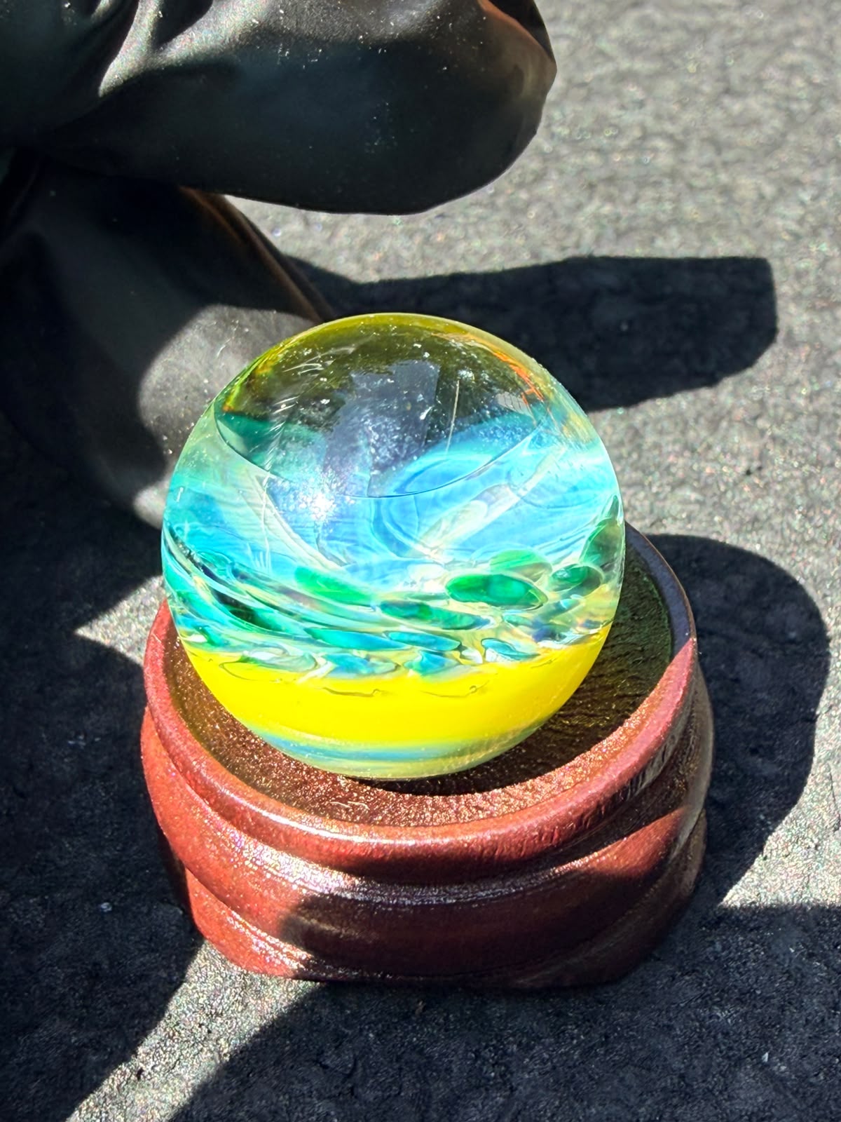 Shackk Glass - Tower Top / Marble