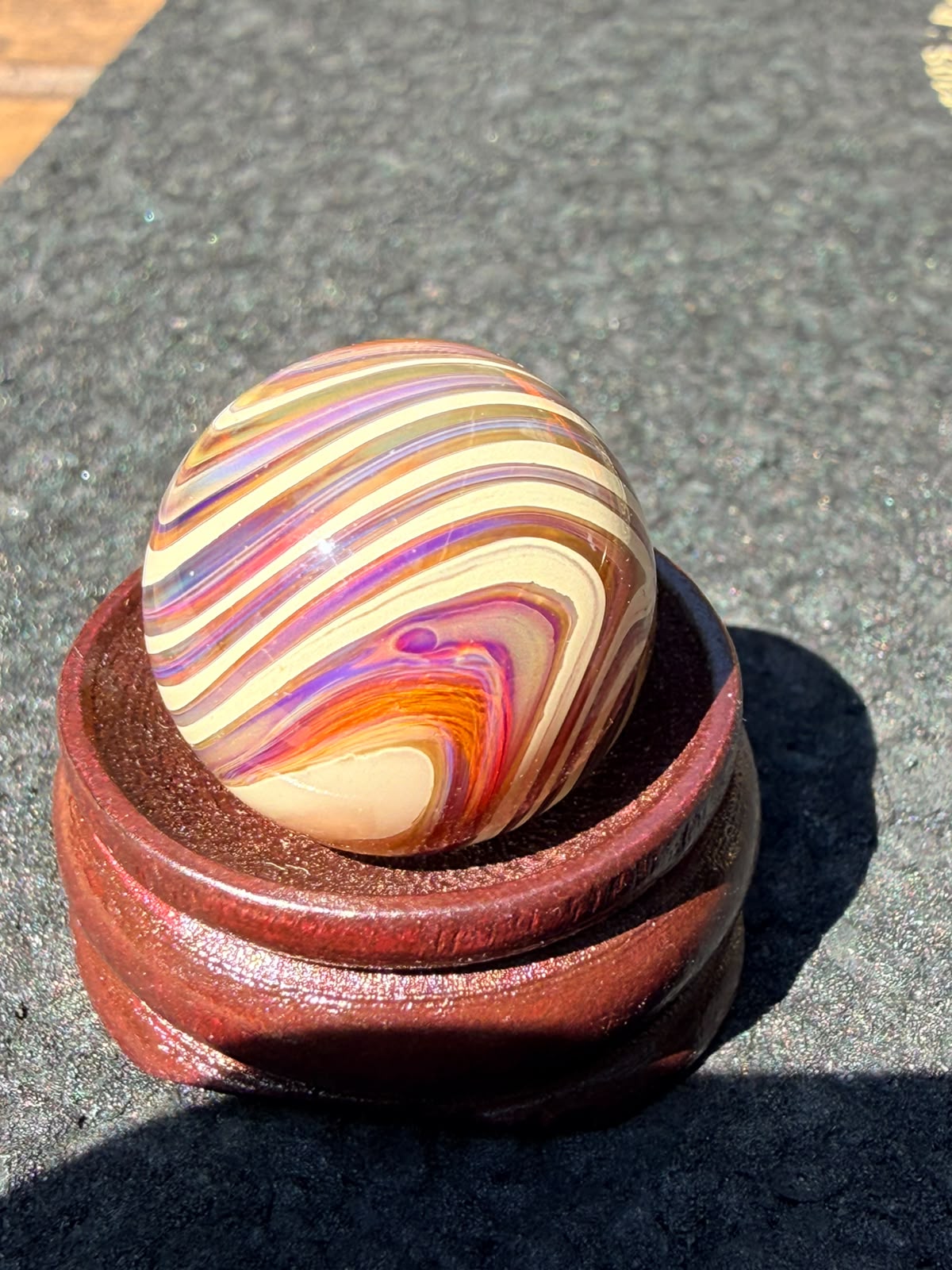 Shackk Glass - Tower Top / Marble