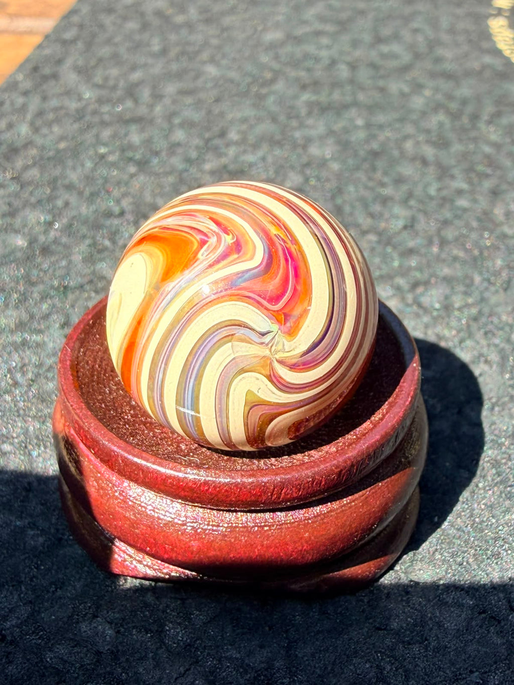 Shackk Glass - Tower Top / Marble