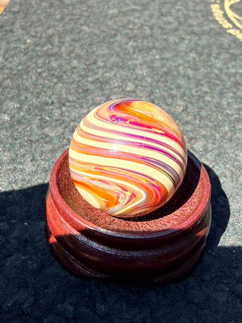 Shackk Glass - Tower Top / Marble