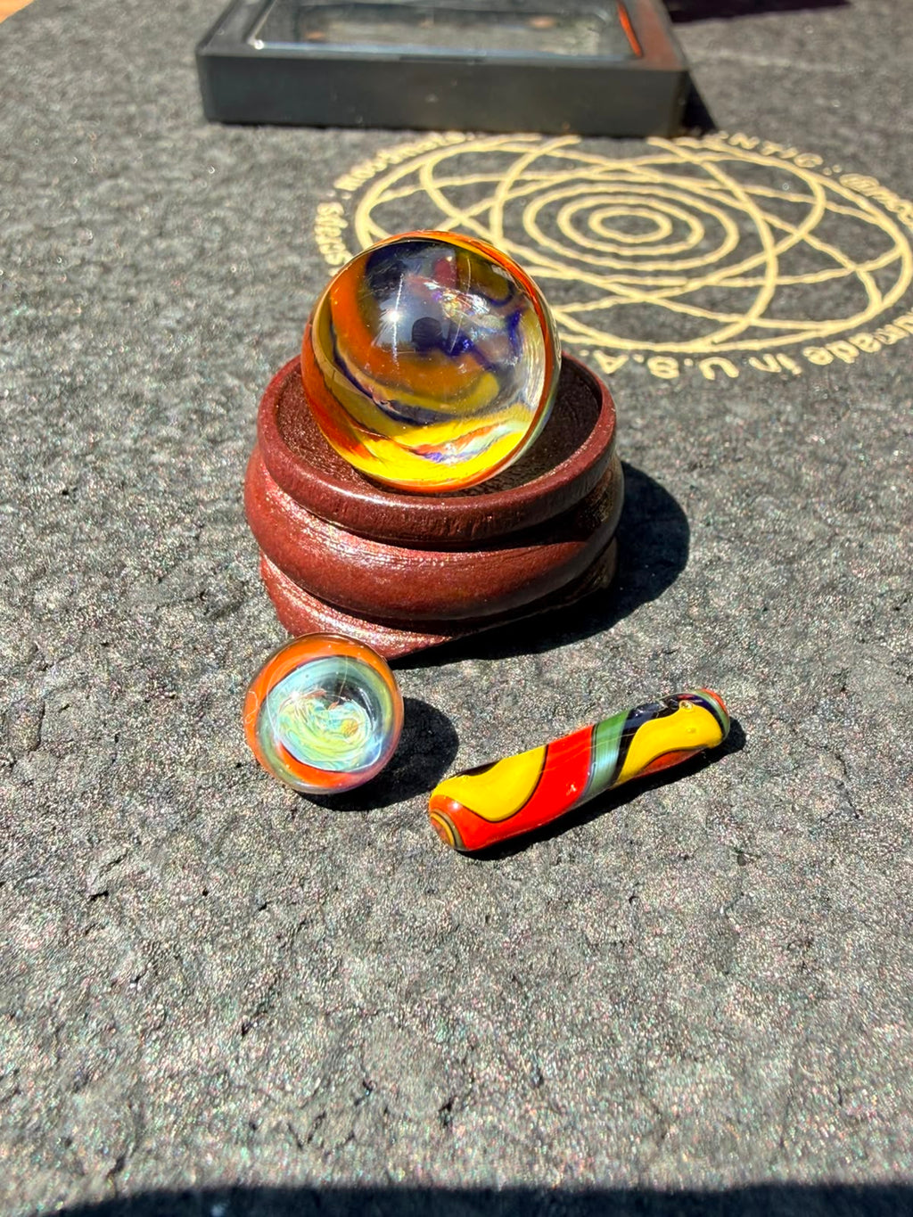 Kornglass - Marble Set