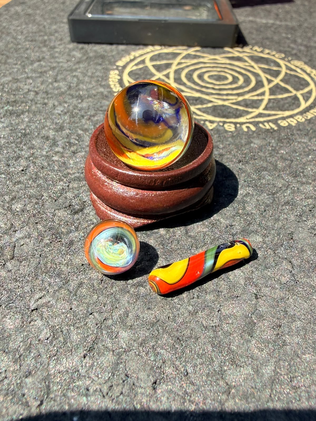 Kornglass - Marble Set
