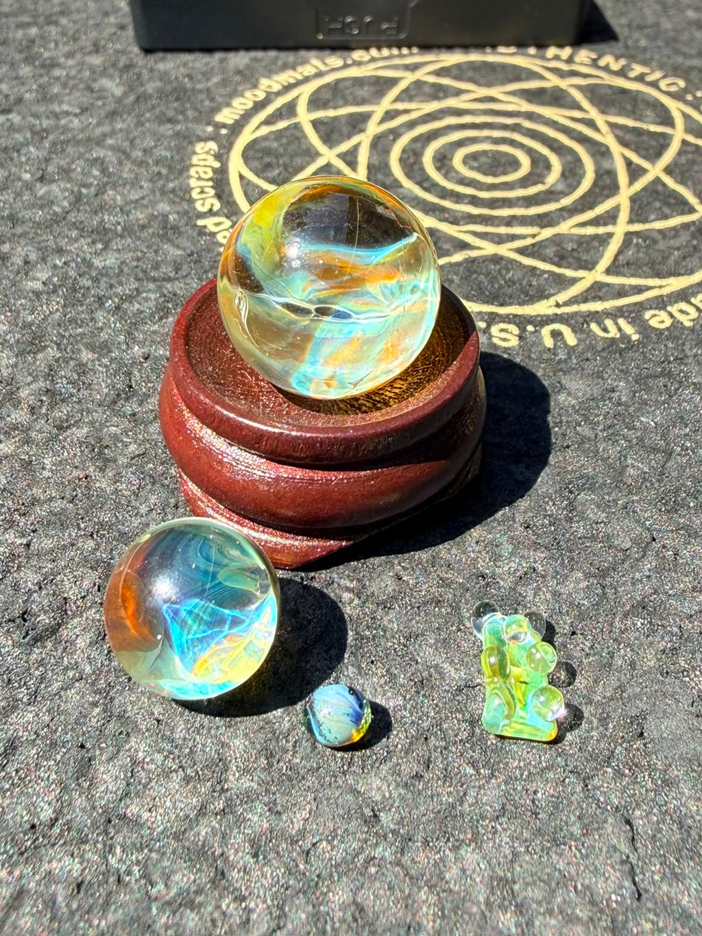 Kornglass - Marble Set