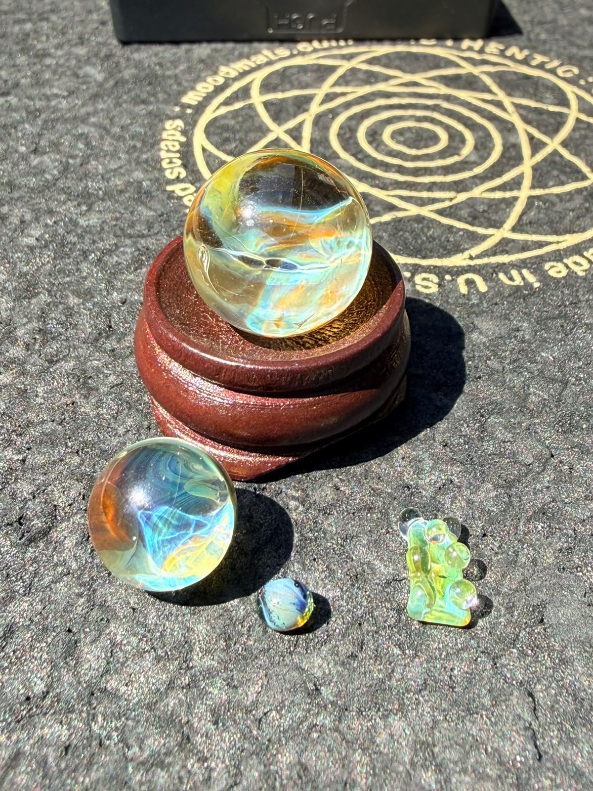 Kornglass - Marble Set