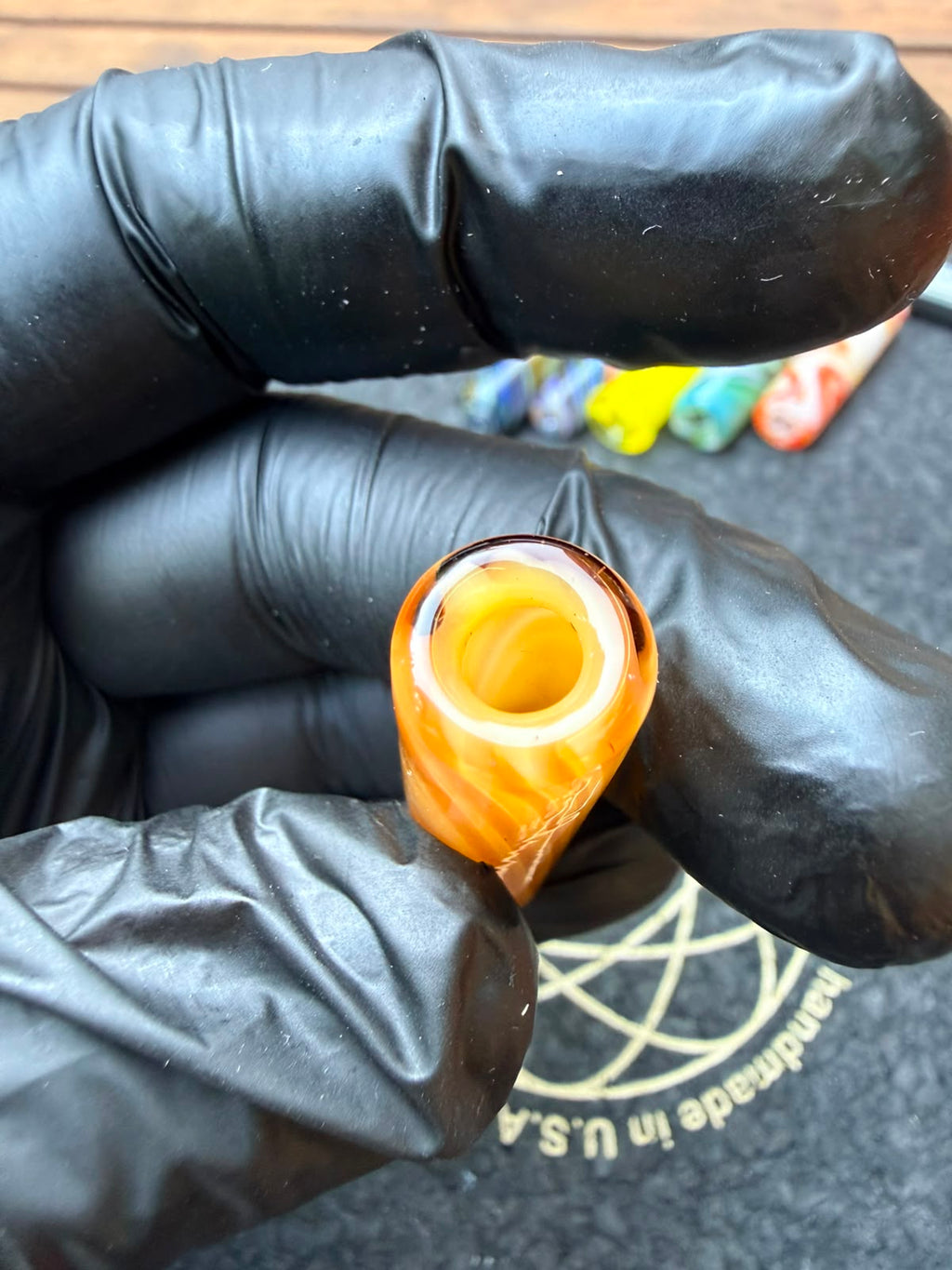 The Shackk Glass – Filter Tip (Wood Grain)