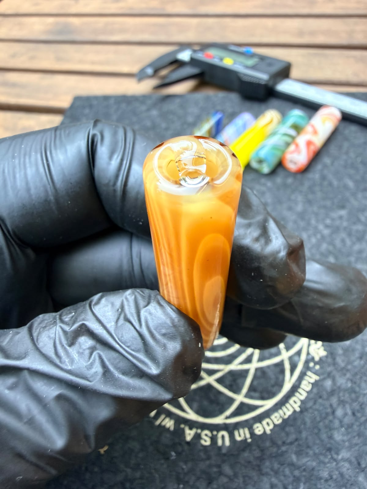 The Shackk Glass – Filter Tip (Wood Grain)