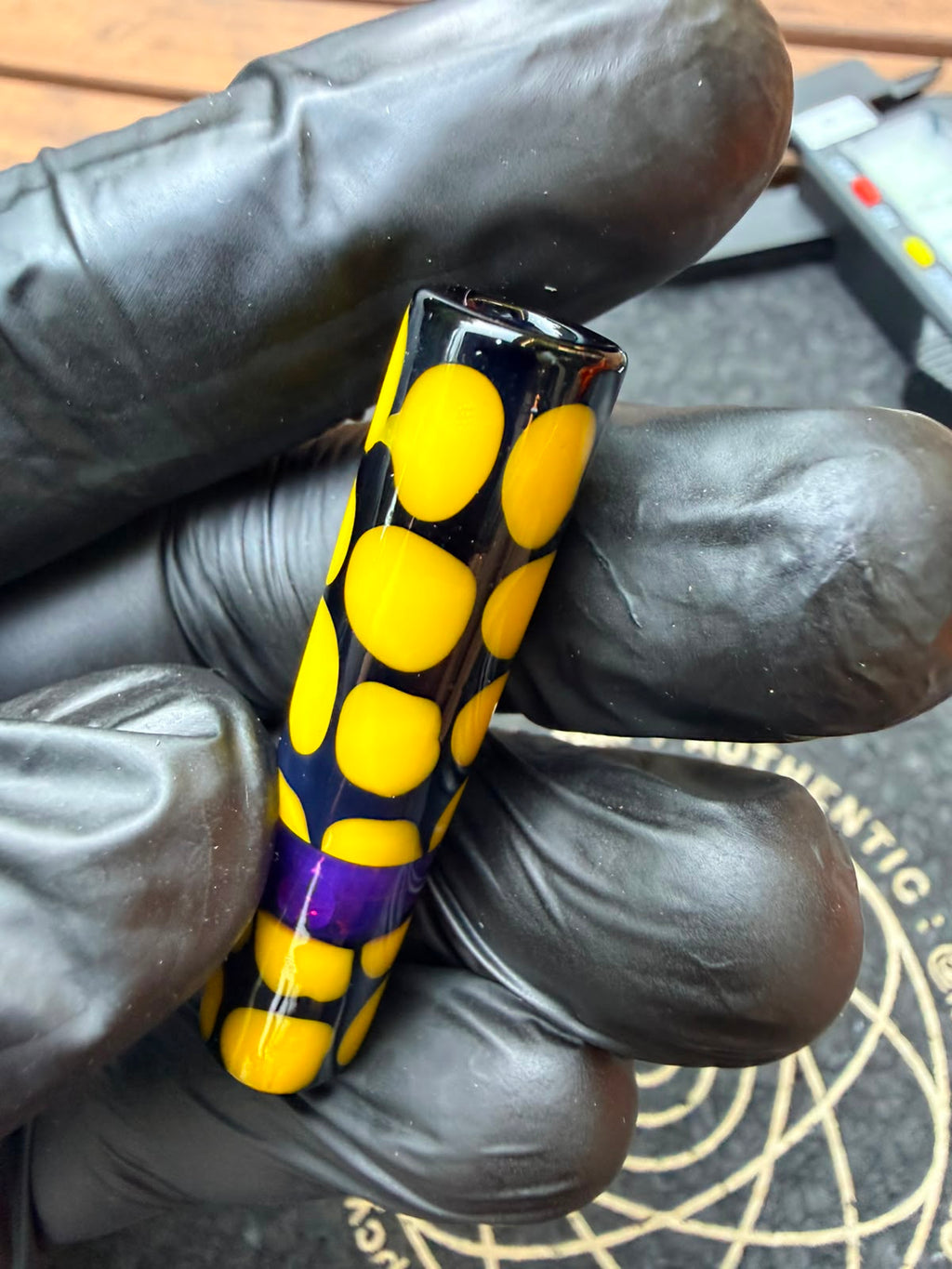 Robertson Glass – Crushed Opal Giraffe Filtertip Purple