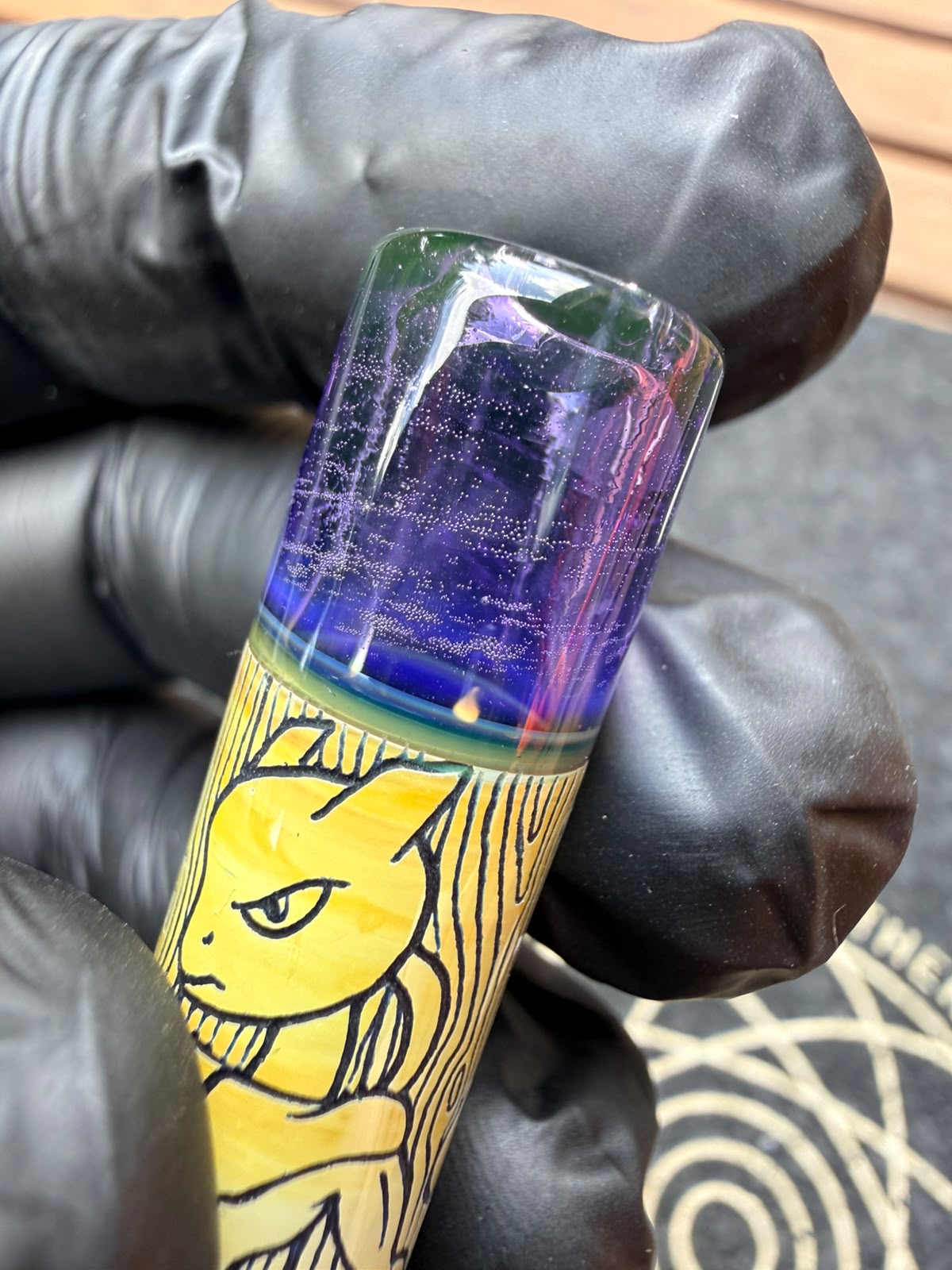 Glass by Ging – Handgravierter Mewtu Filtertip