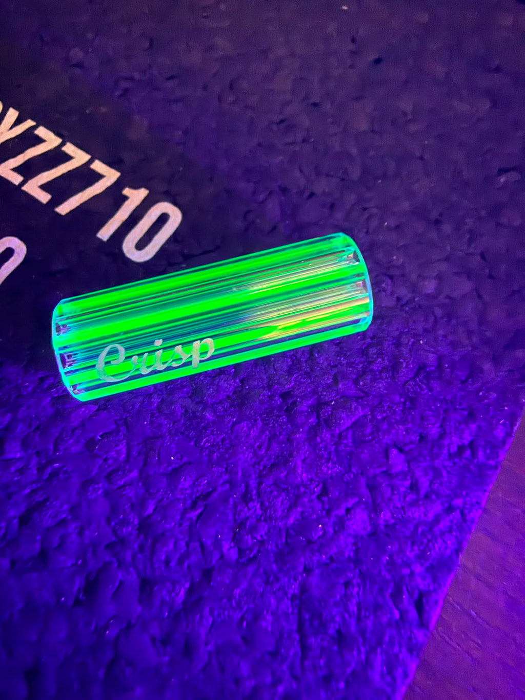 Crisp Filtertip – Schwarz/Grün UV