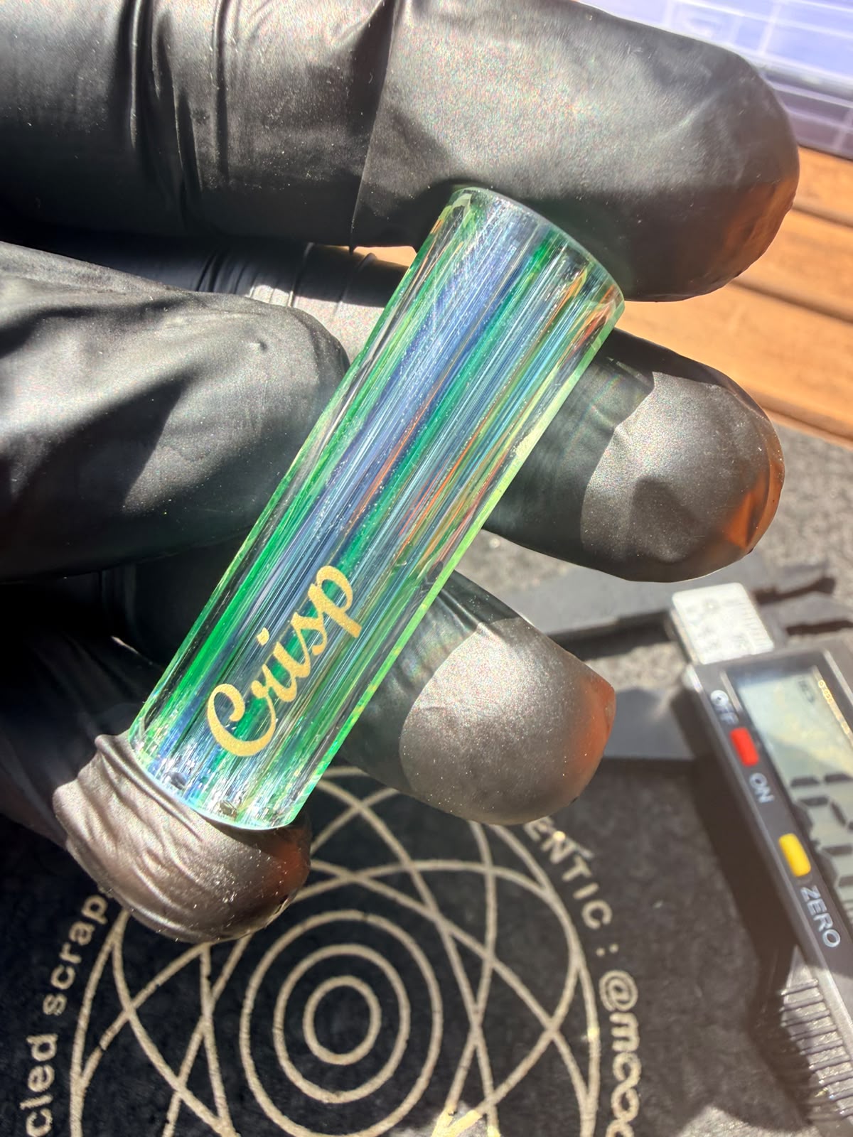 Crisp Filtertip – Grün/Lila/Schwarz UV