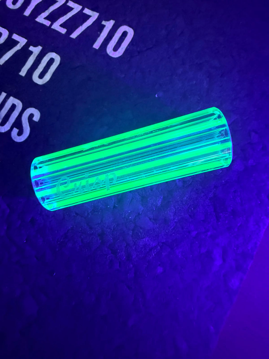 Crisp Filtertip – Grün/Lila/Schwarz UV