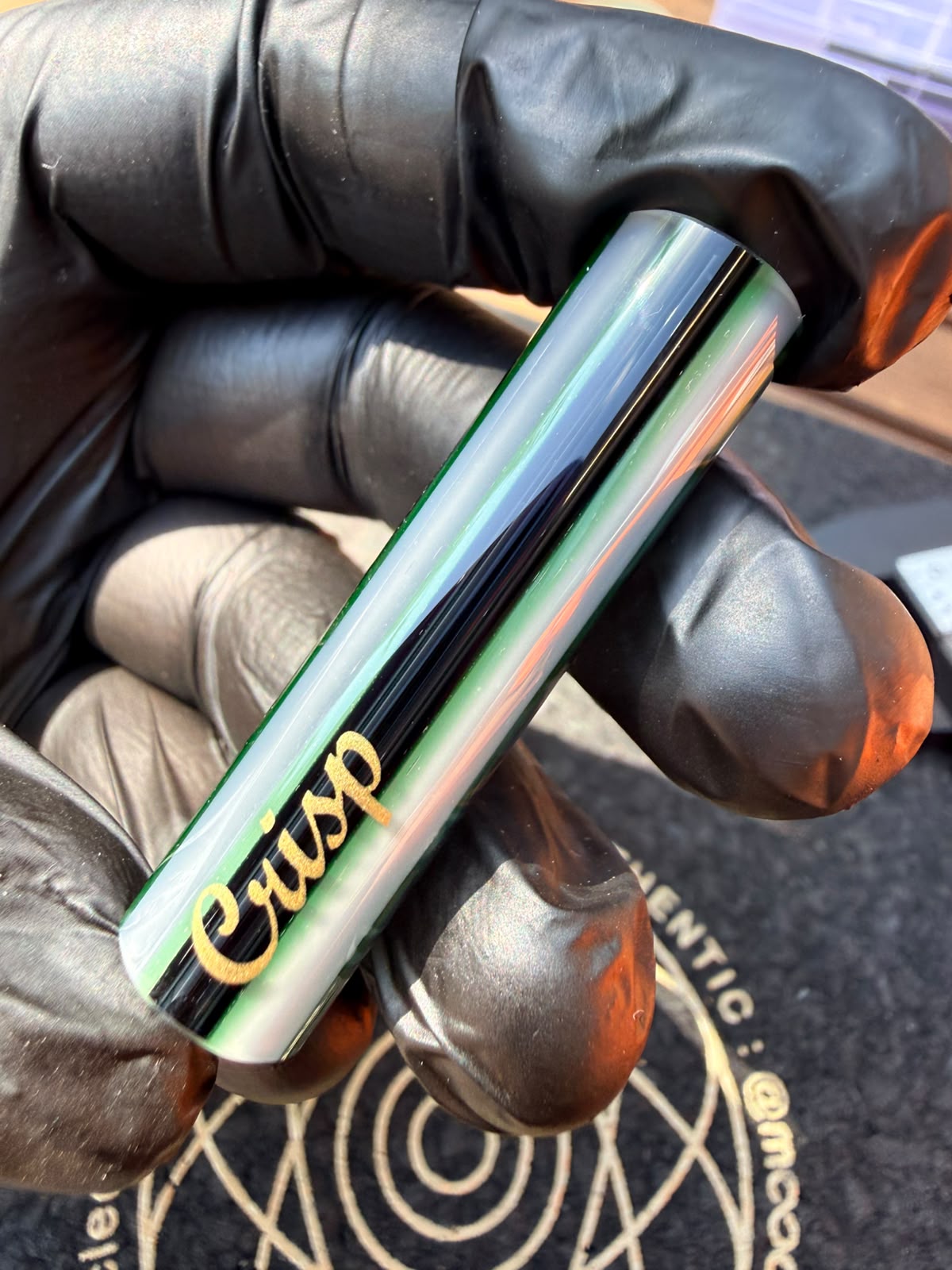 Crisp Filtertip – Schwarz/Weiß UV