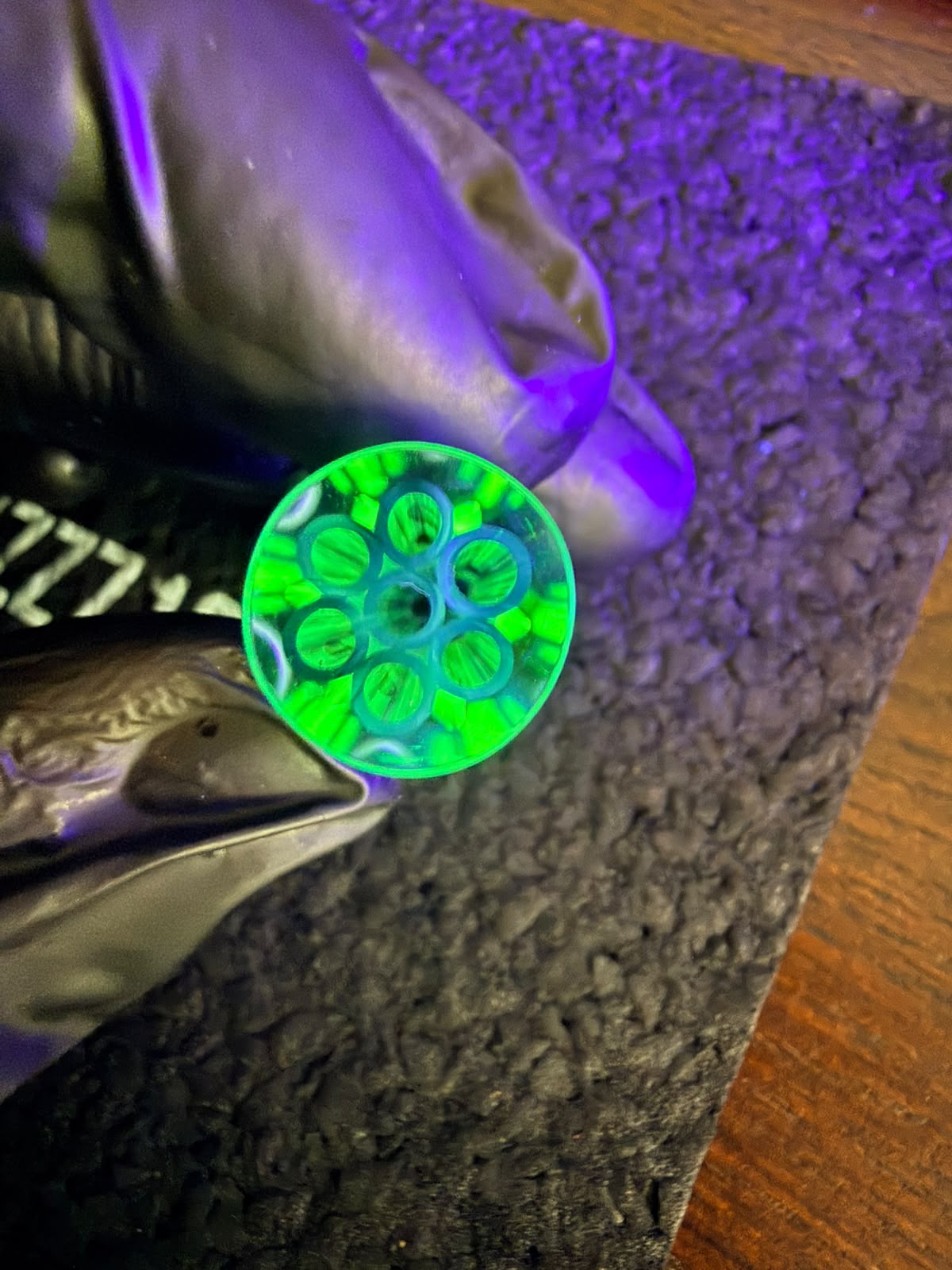 Crisp Filtertip – Neon Gelb/Grün UV