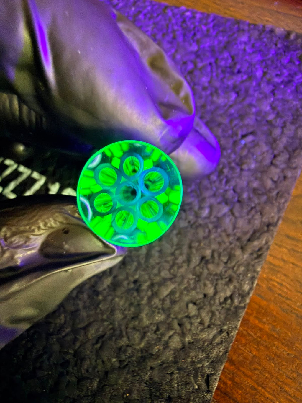 Crisp Filtertip – Neon Gelb/Grün UV (Large)