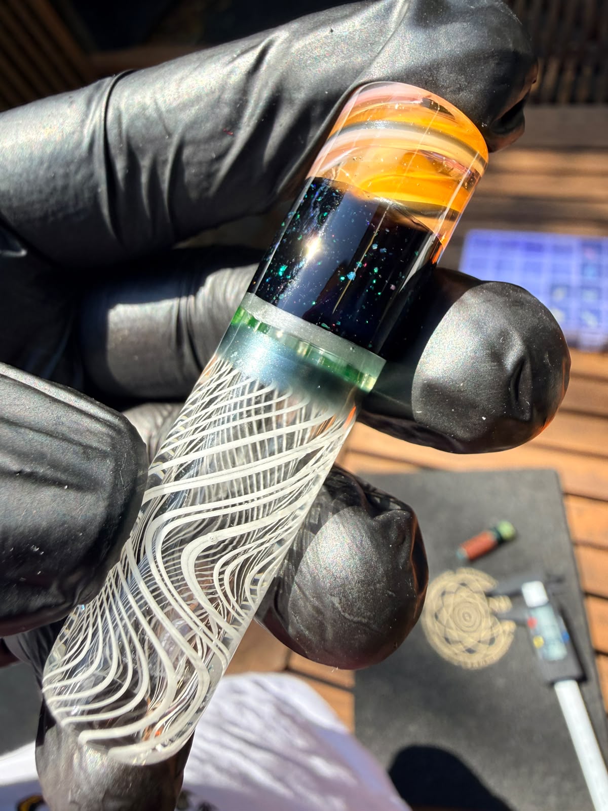 Conversion Glass Filtertip – Crushed Opal UV