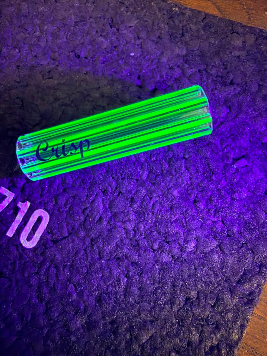 Crisp Filtertip – Schwarz/Grün UV
