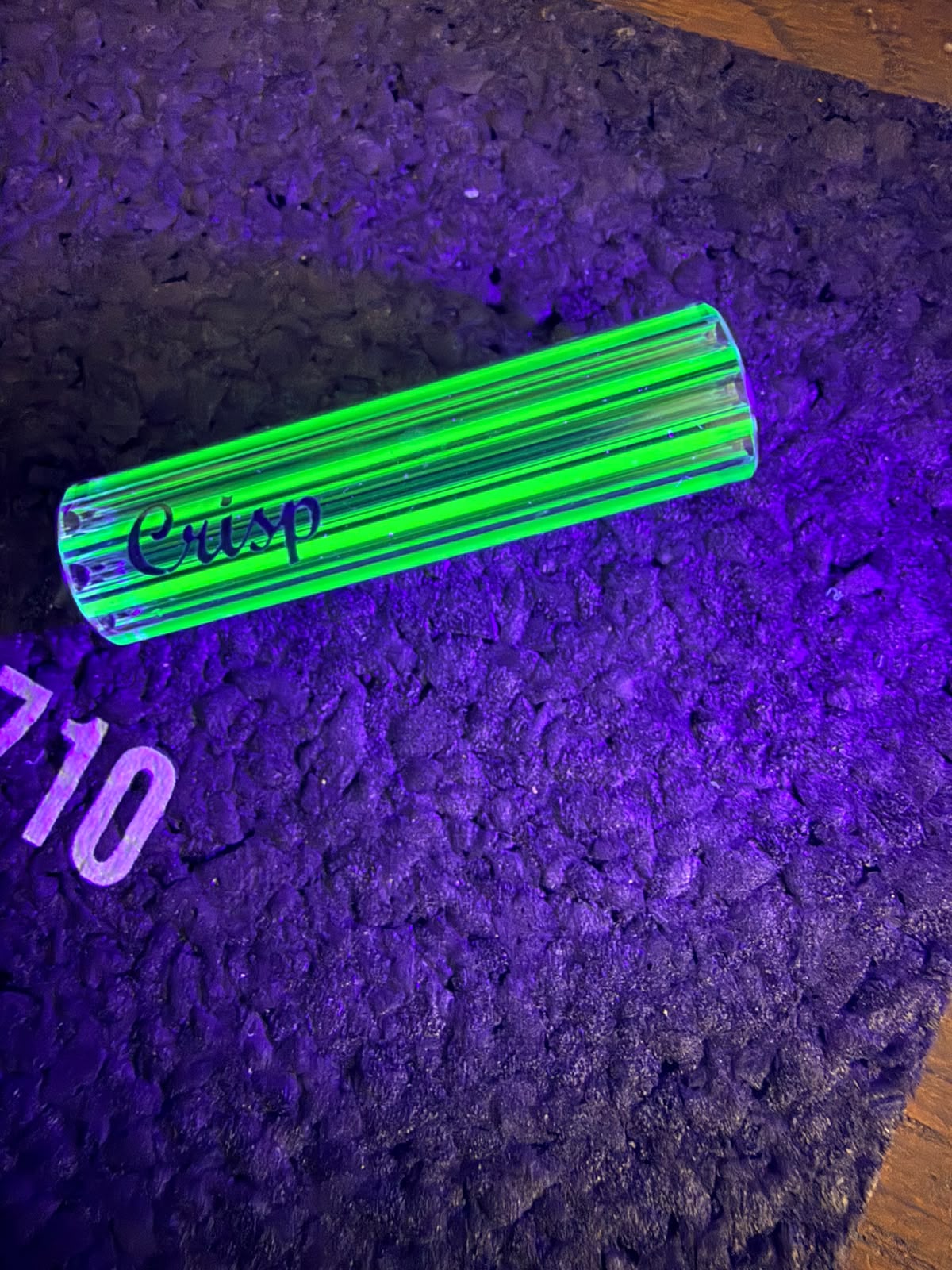 Crisp Filtertip – Schwarz/Grün UV